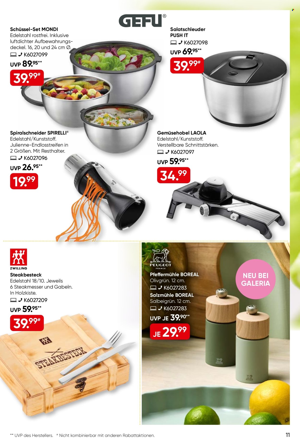 GALERIA Karstadt Kaufhof Prospekte  - 30.03.2026 - 12.04.2026. Seite 11