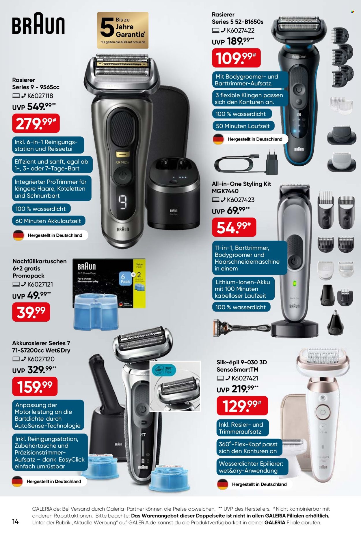GALERIA Karstadt Kaufhof Prospekte  - 30.03.2026 - 12.04.2026. Seite 14