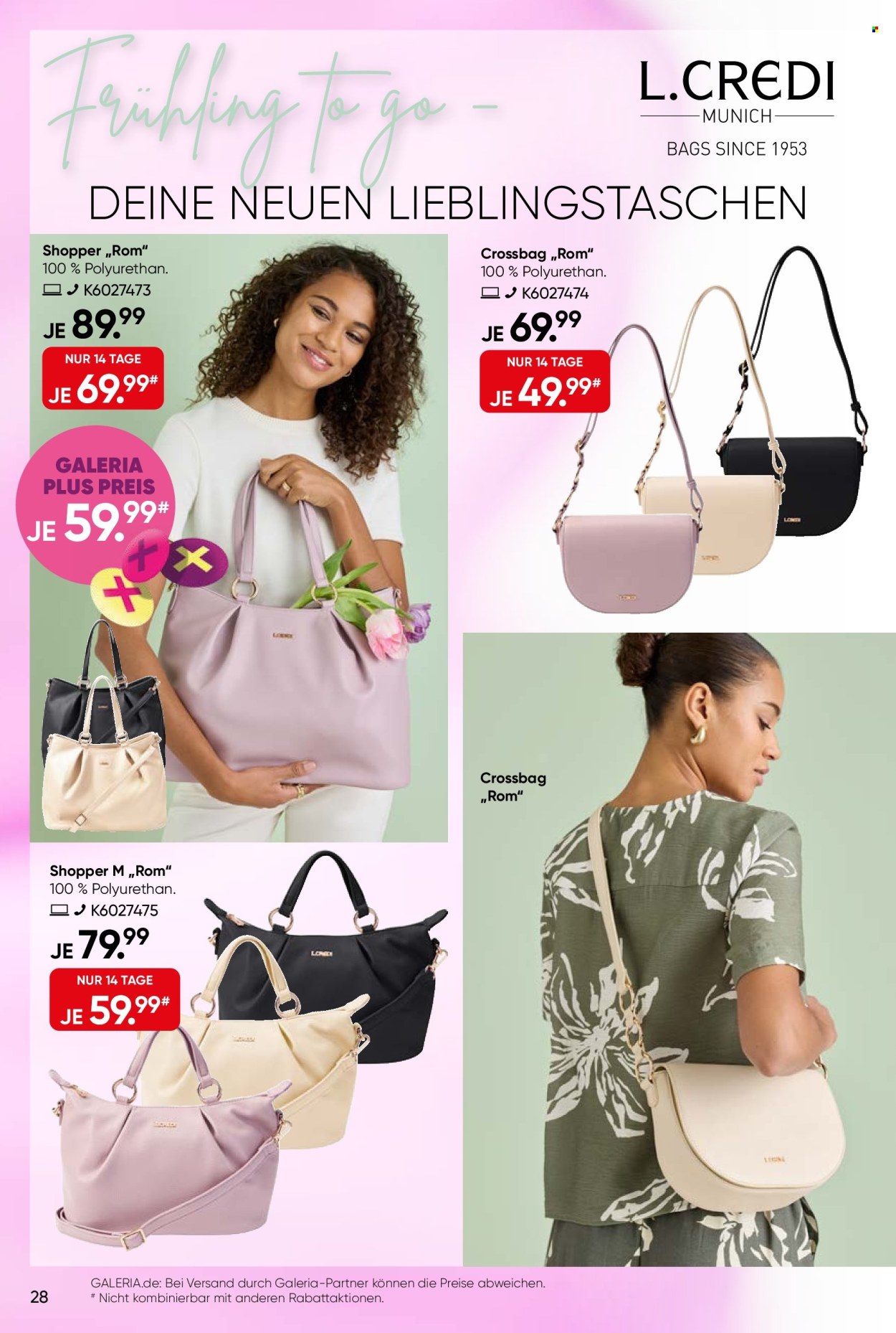 GALERIA Karstadt Kaufhof Prospekte  - 30.03.2026 - 12.04.2026. Seite 28