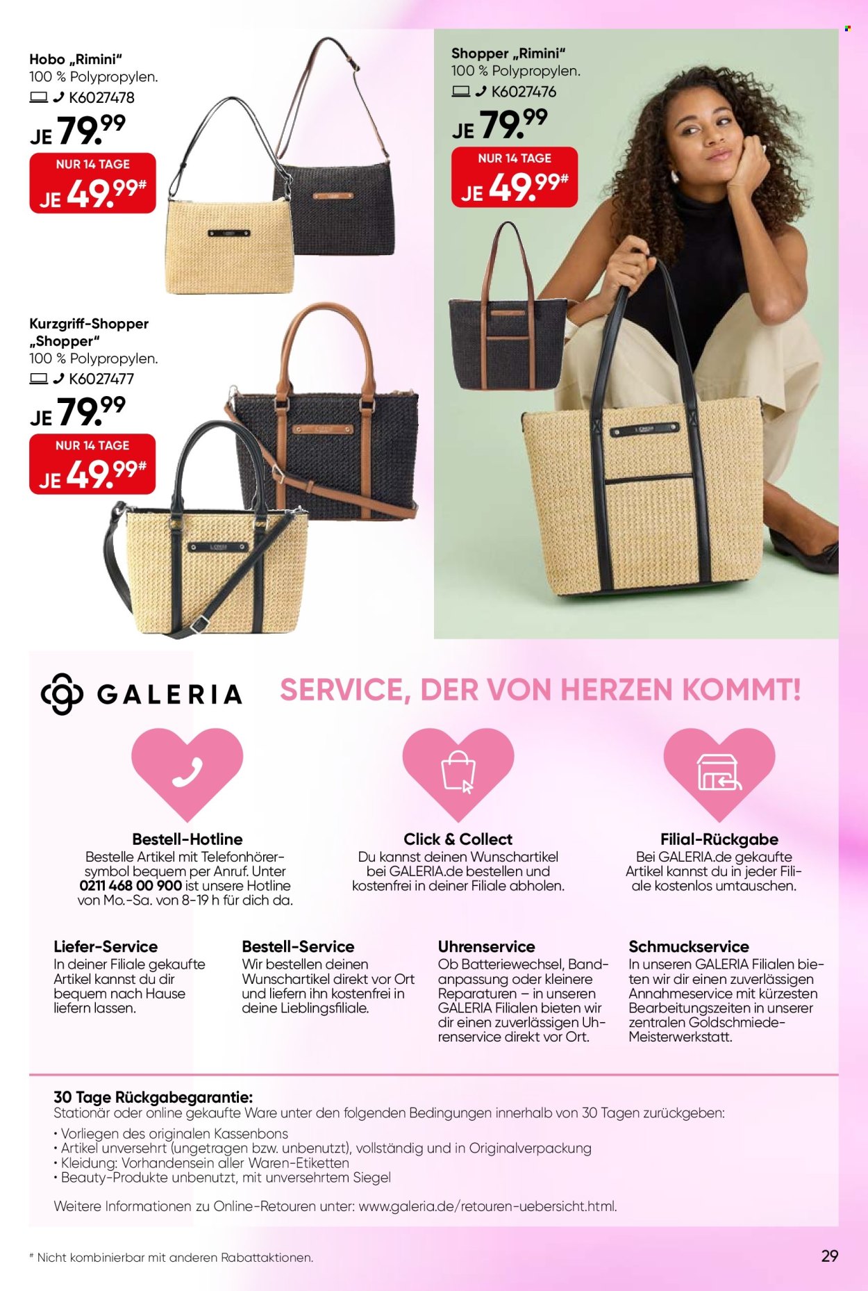 GALERIA Karstadt Kaufhof Prospekte  - 30.03.2026 - 12.04.2026. Seite 29