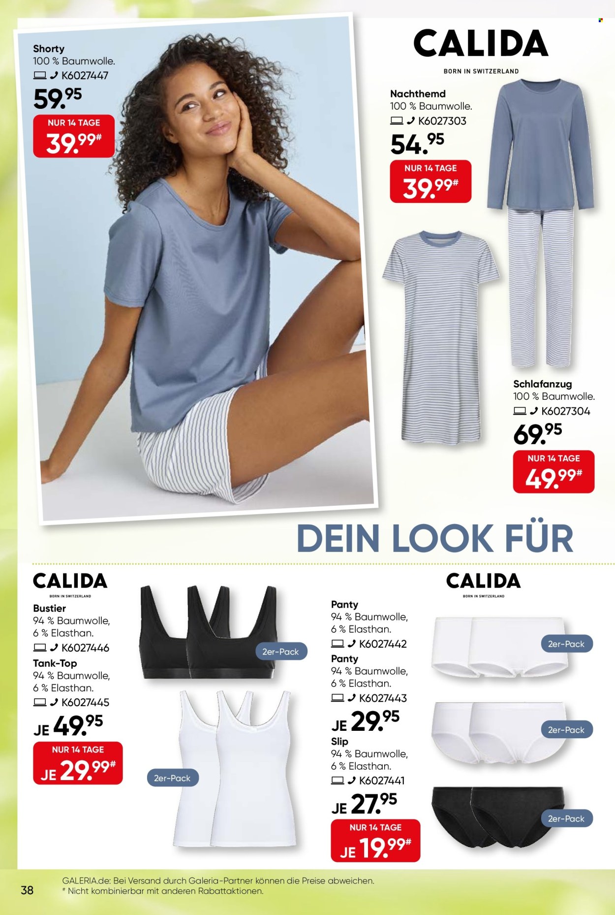 GALERIA Karstadt Kaufhof Prospekte  - 30.03.2026 - 12.04.2026. Seite 38