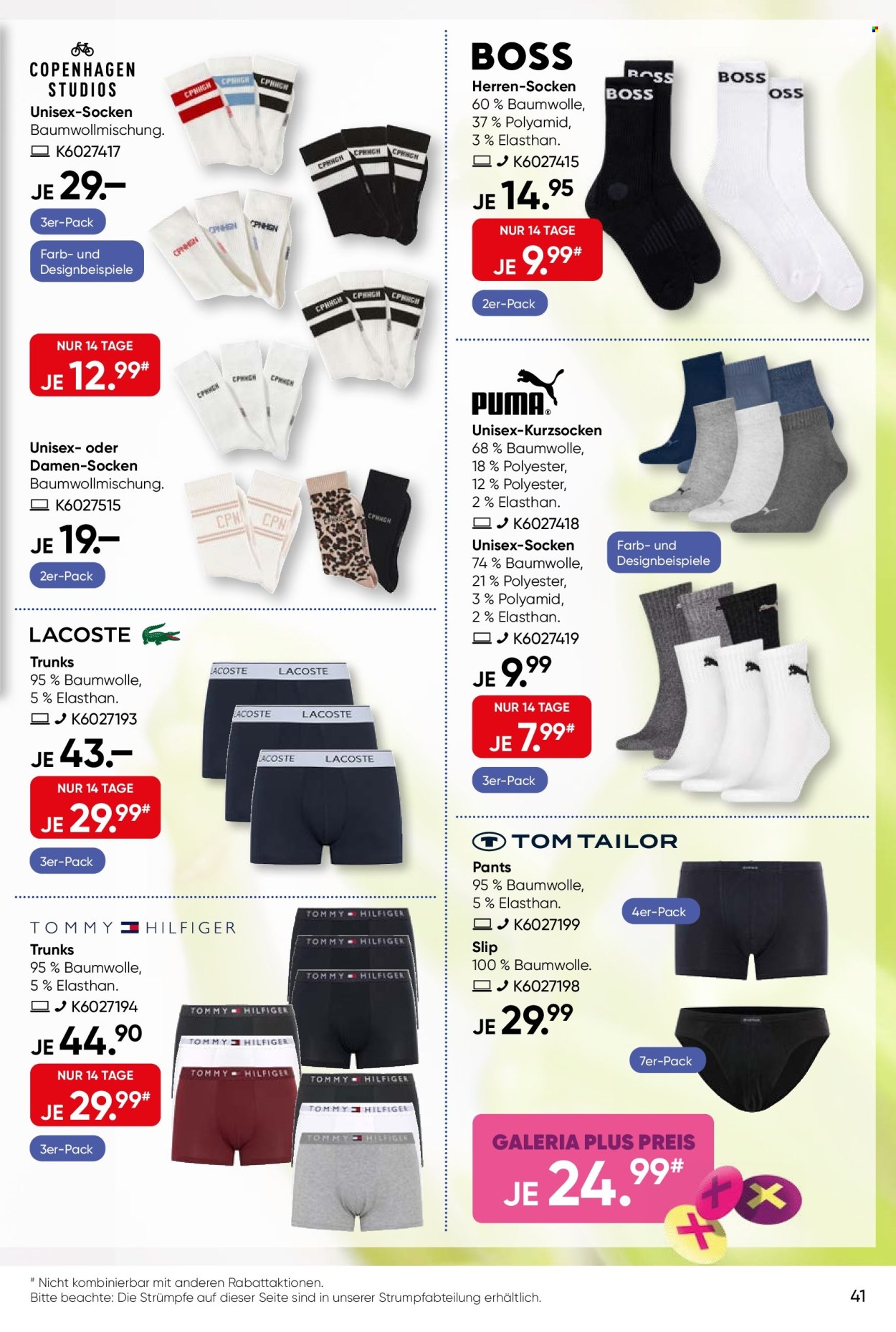 GALERIA Karstadt Kaufhof Prospekte  - 30.03.2026 - 12.04.2026. Seite 41