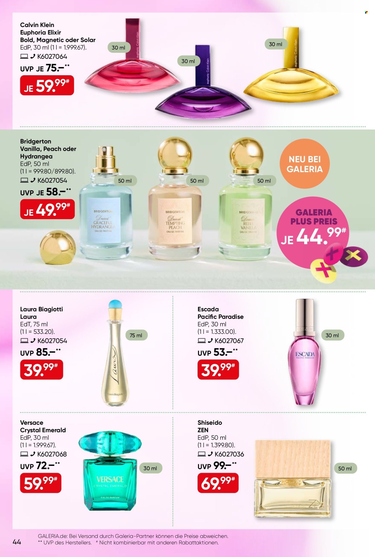 GALERIA Karstadt Kaufhof Prospekte  - 30.03.2026 - 12.04.2026. Seite 44