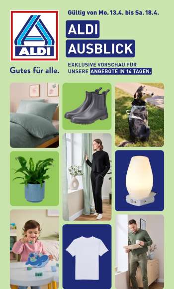 Prospekte ALDI Nord - 13.04.2026 - 18.04.2026.