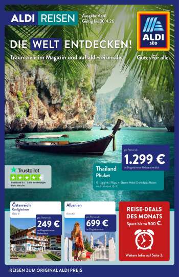 Prospekte ALDI SÜD - 1.04.2026 - 30.04.2026.