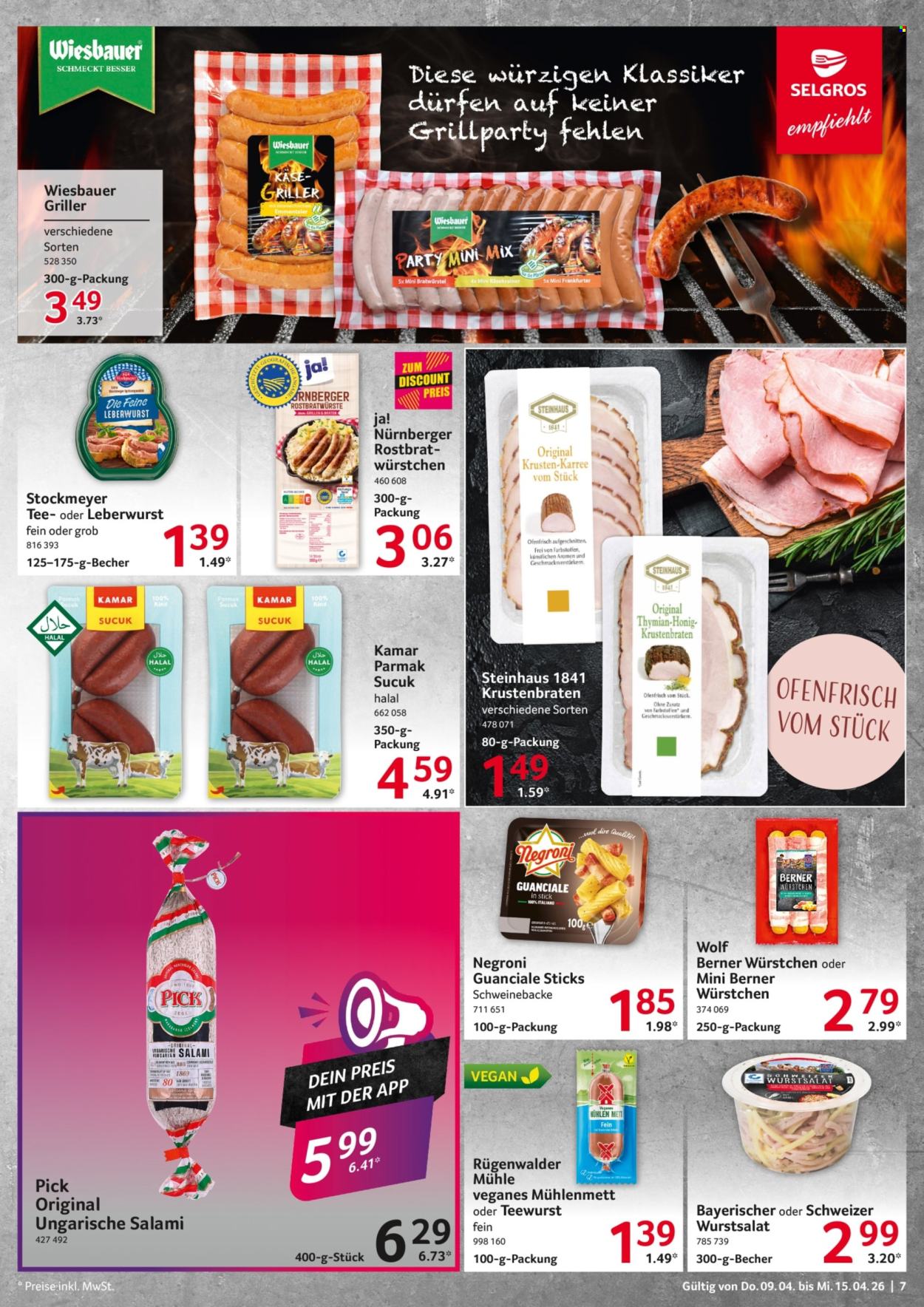 Selgros Prospekte  - 9.04.2026 - 15.04.2026. Seite 7