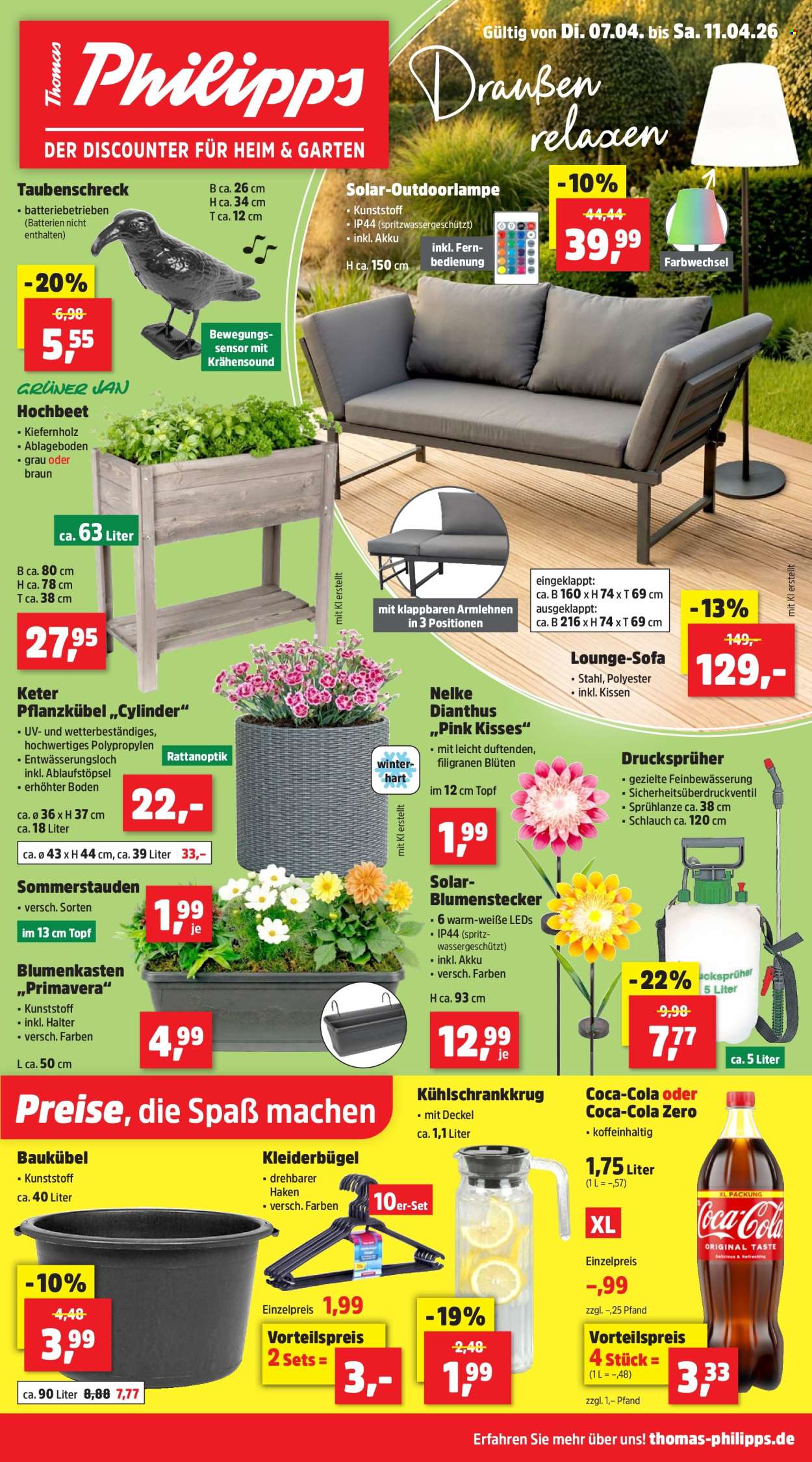 Thomas Philipps Prospekte  - 7.04.2026 - 11.04.2026. Seite 1
