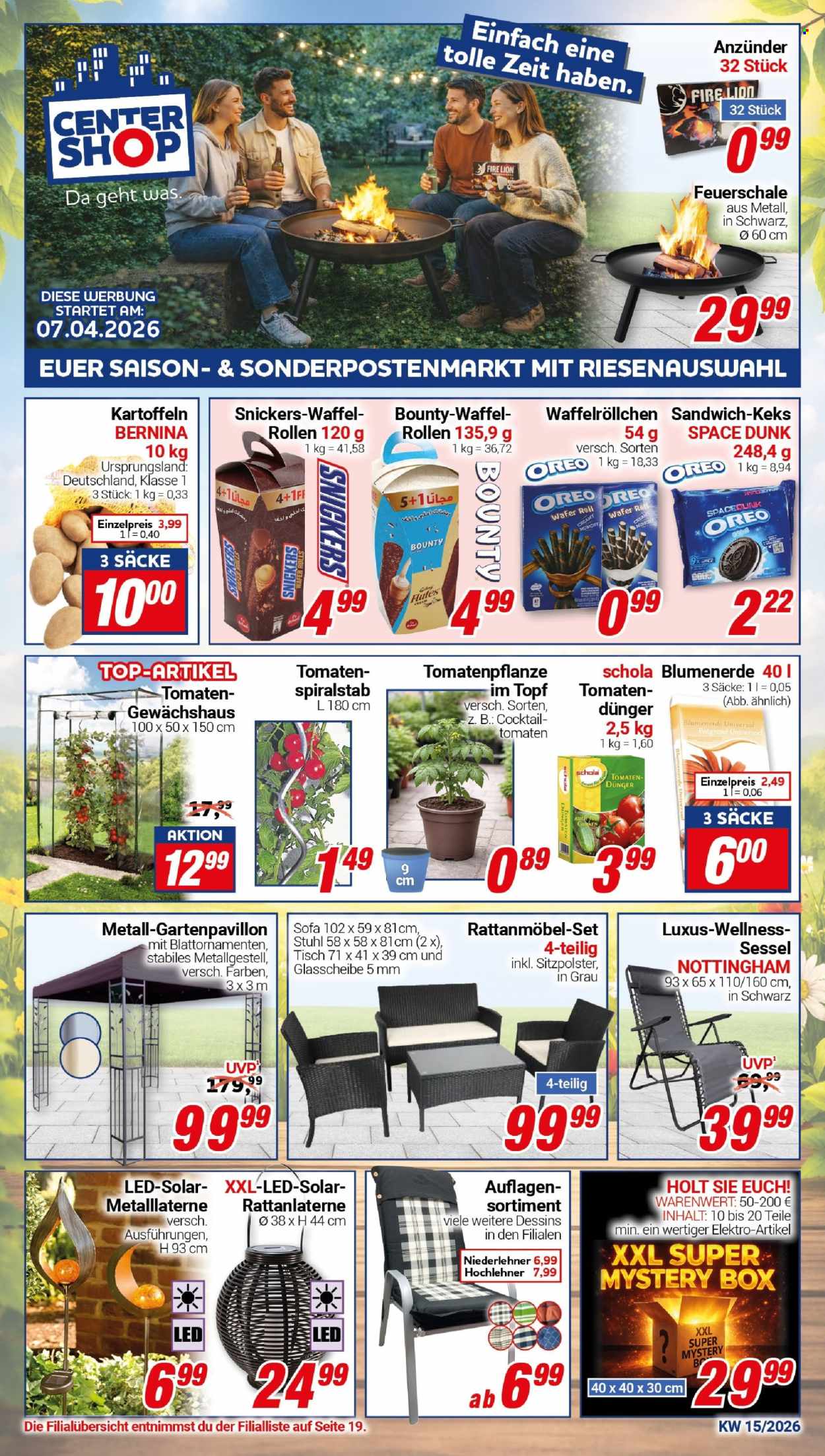 CENTERSHOP Prospekte  - 7.04.2026 - 11.04.2026. Seite 1