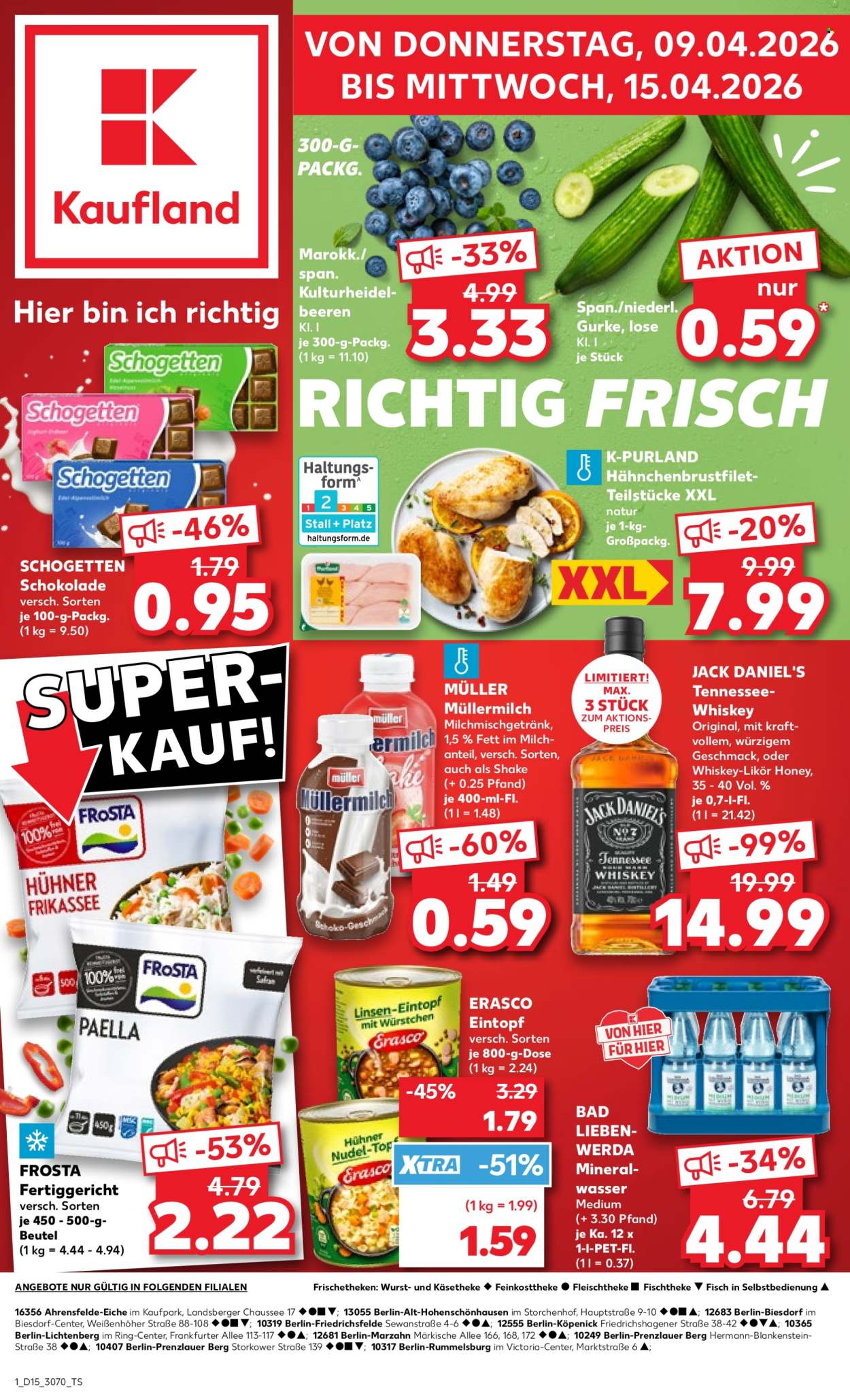 Kaufland Prospekte  - 9.04.2026 - 15.04.2026. Seite 1