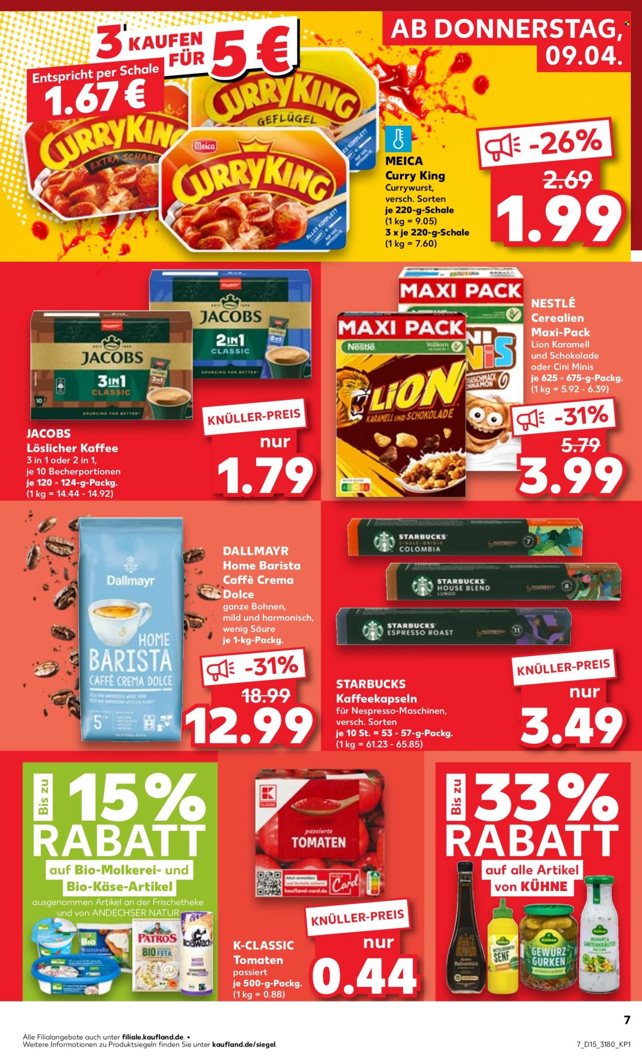 Kaufland Prospekte  - 9.04.2026 - 15.04.2026. Seite 7