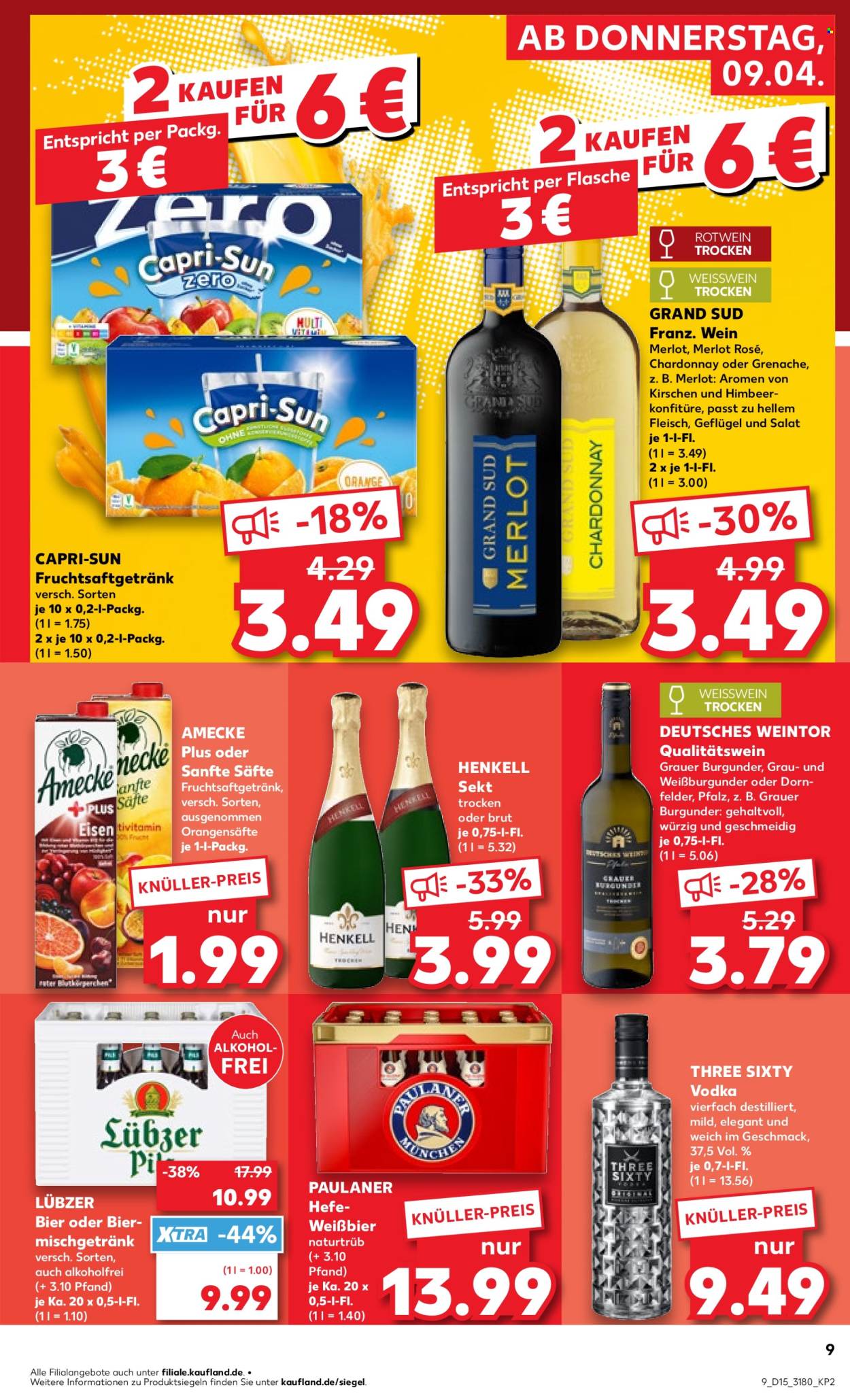 Kaufland Prospekte  - 9.04.2026 - 15.04.2026. Seite 9