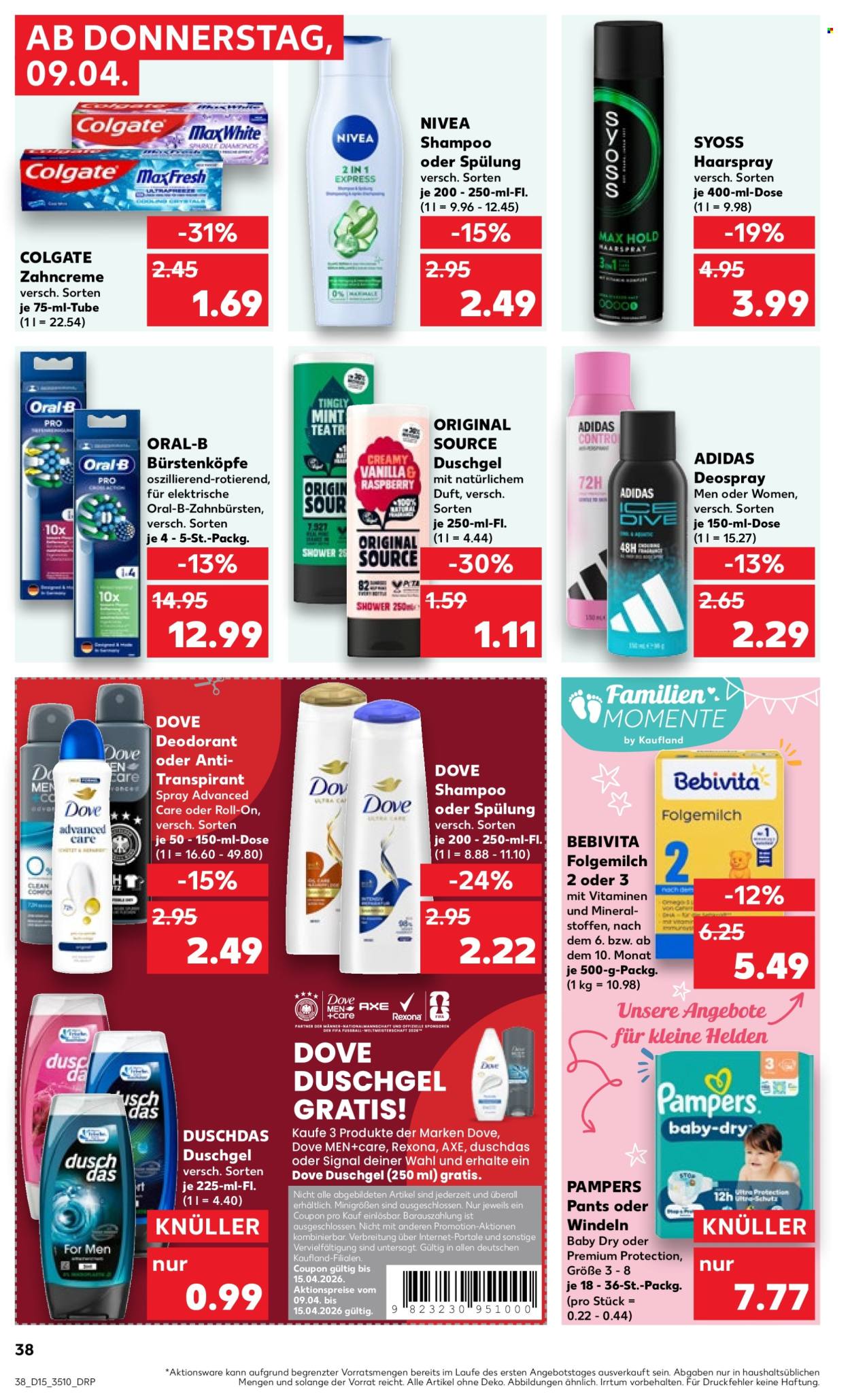 Kaufland Prospekte  - 9.04.2026 - 15.04.2026. Seite 38