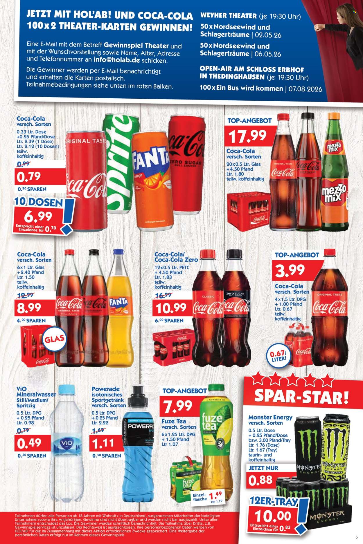 Hol'ab! Getränkemarkt Prospekte  - 7.04.2026 - 11.04.2026. Seite 5