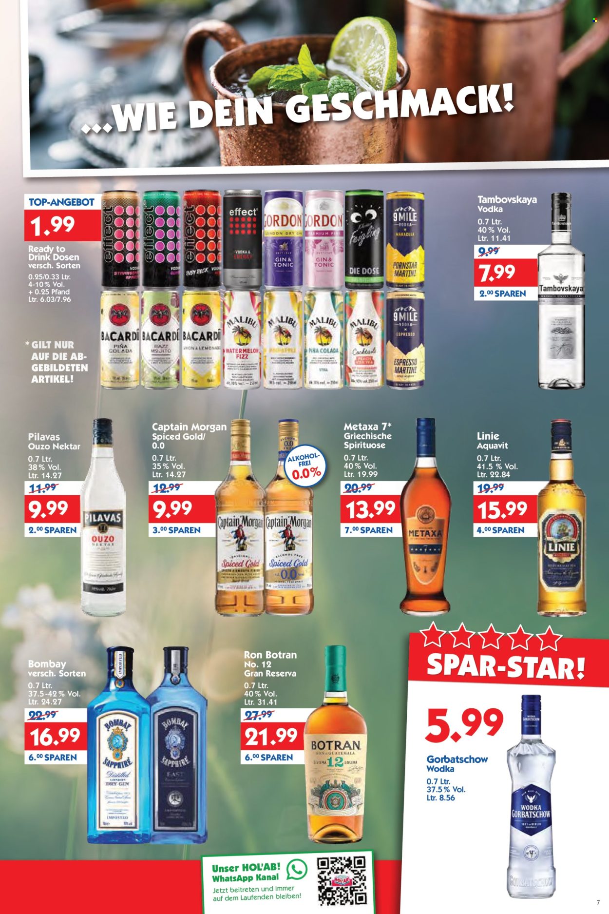 Hol'ab! Getränkemarkt Prospekte  - 7.04.2026 - 11.04.2026. Seite 7