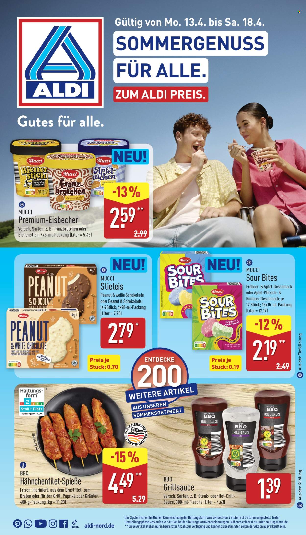 ALDI Nord Prospekte  - 13.04.2026 - 18.04.2026. Seite 1