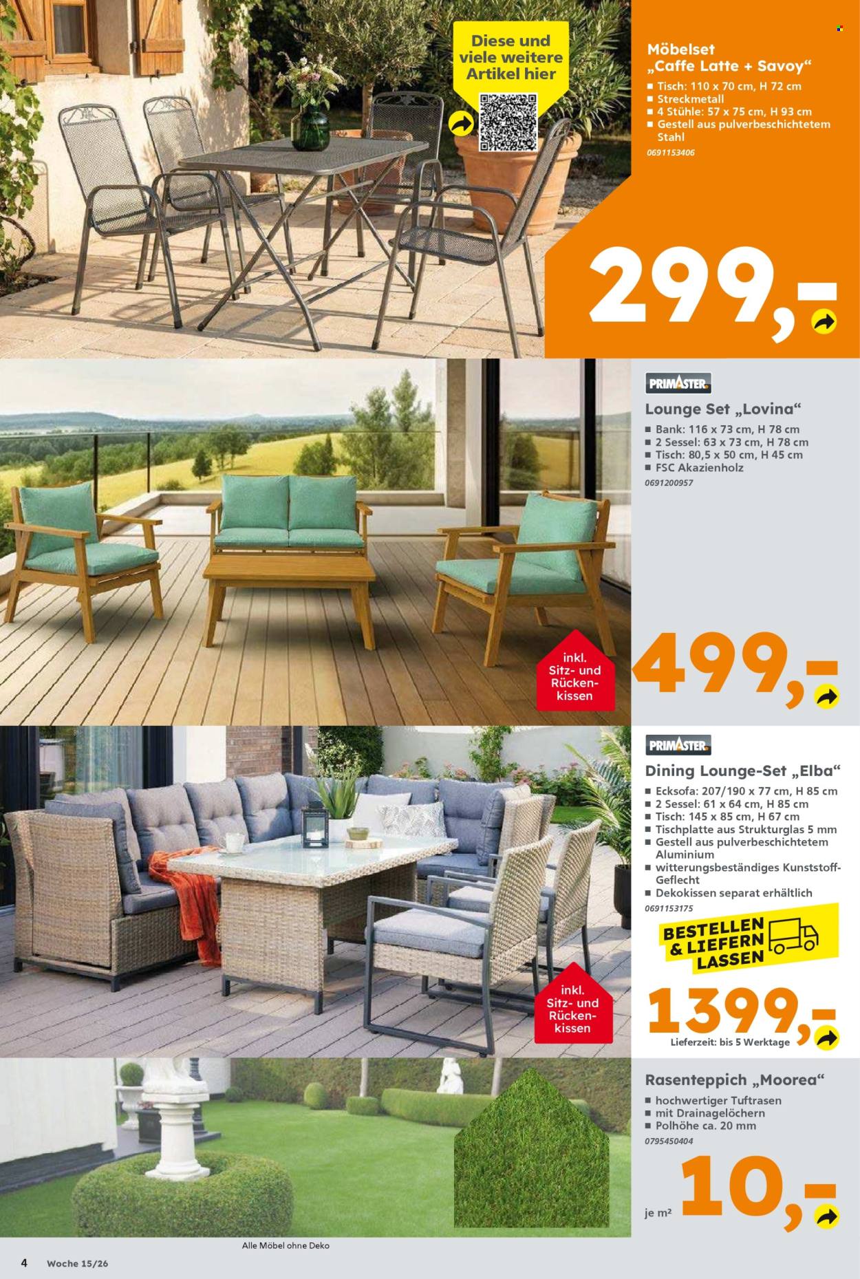 Globus Baumarkt Prospekte  - 6.04.2026 - 11.04.2026. Seite 4