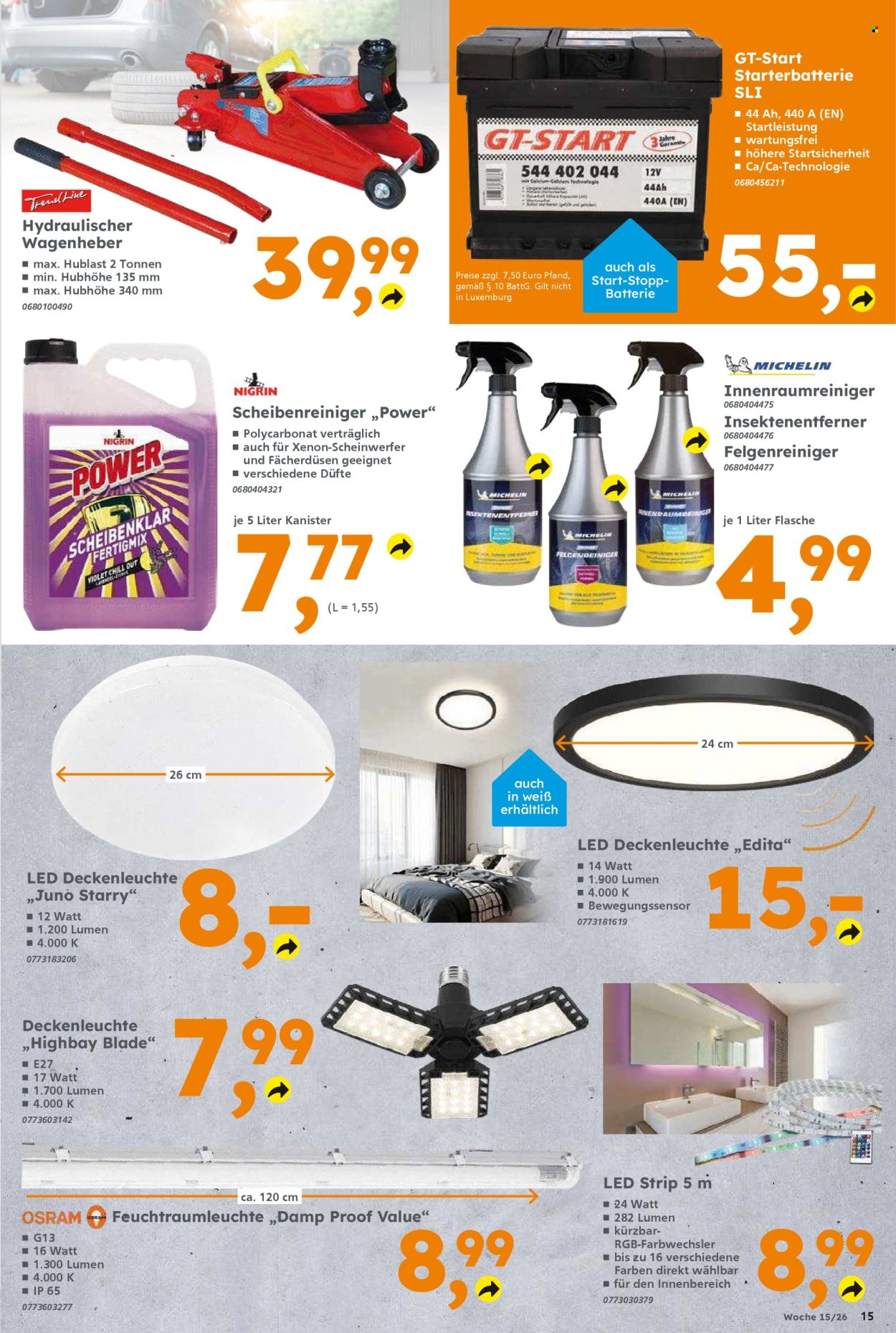 Globus Baumarkt Prospekte  - 6.04.2026 - 11.04.2026. Seite 15