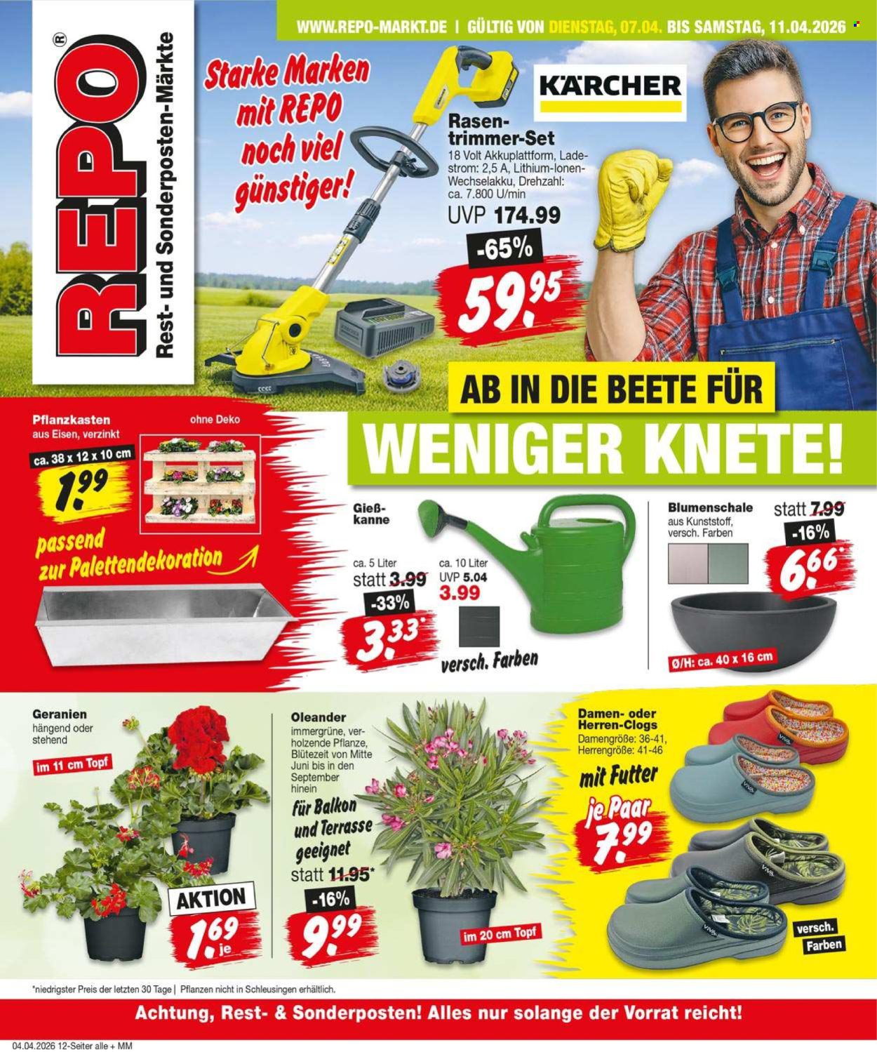 Repo Prospekte  - 7.04.2026 - 11.04.2026. Seite 1