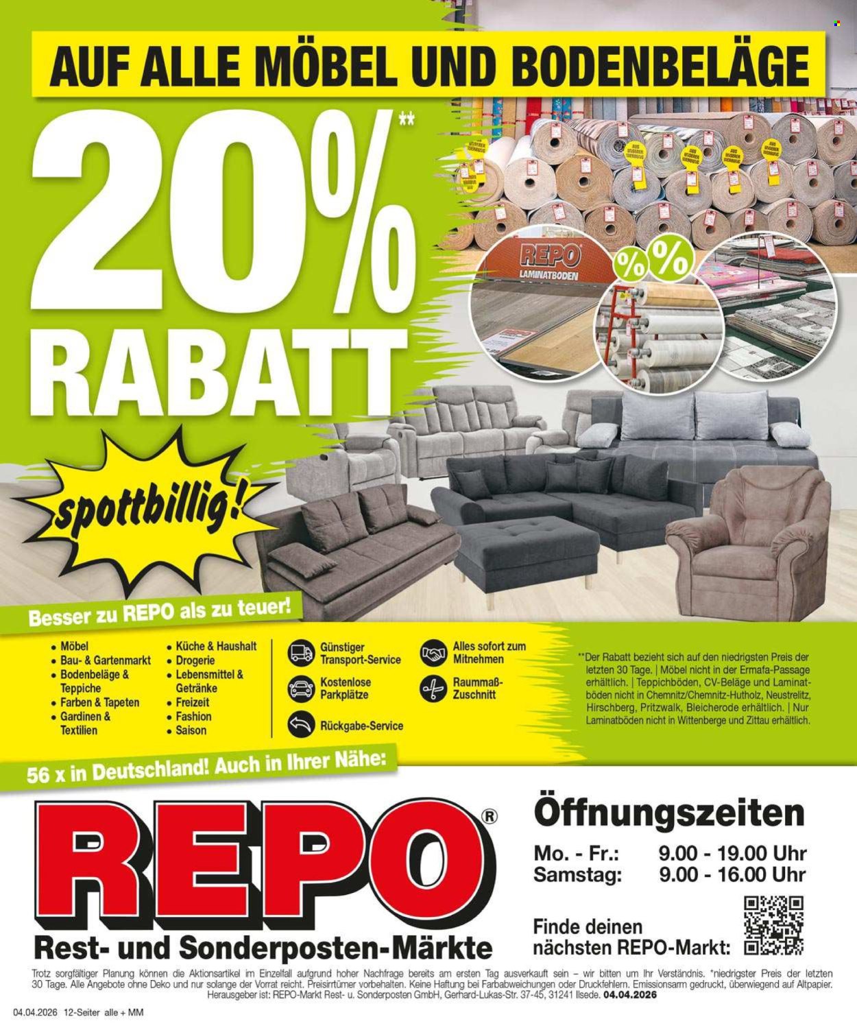 Repo Prospekte  - 7.04.2026 - 11.04.2026. Seite 12