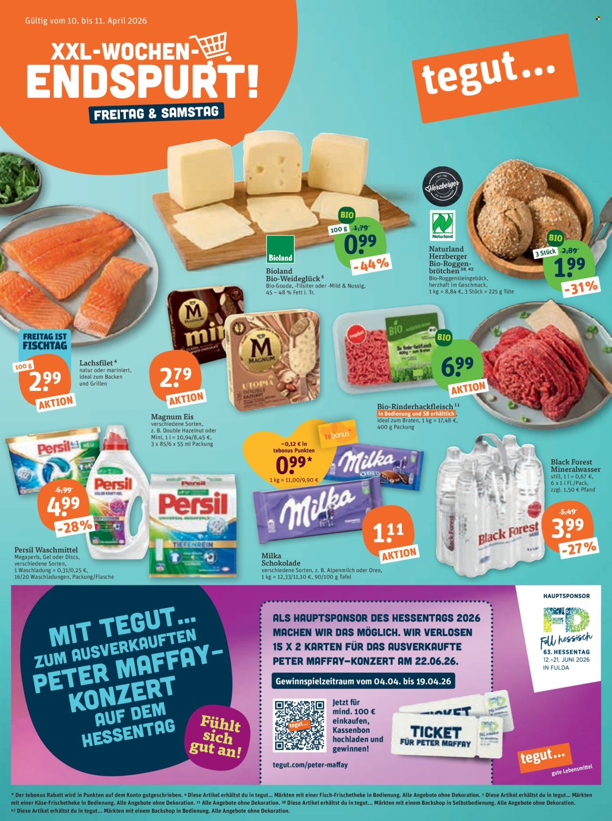 tegut... Prospekte  - 7.04.2026 - 11.04.2026. Seite 1