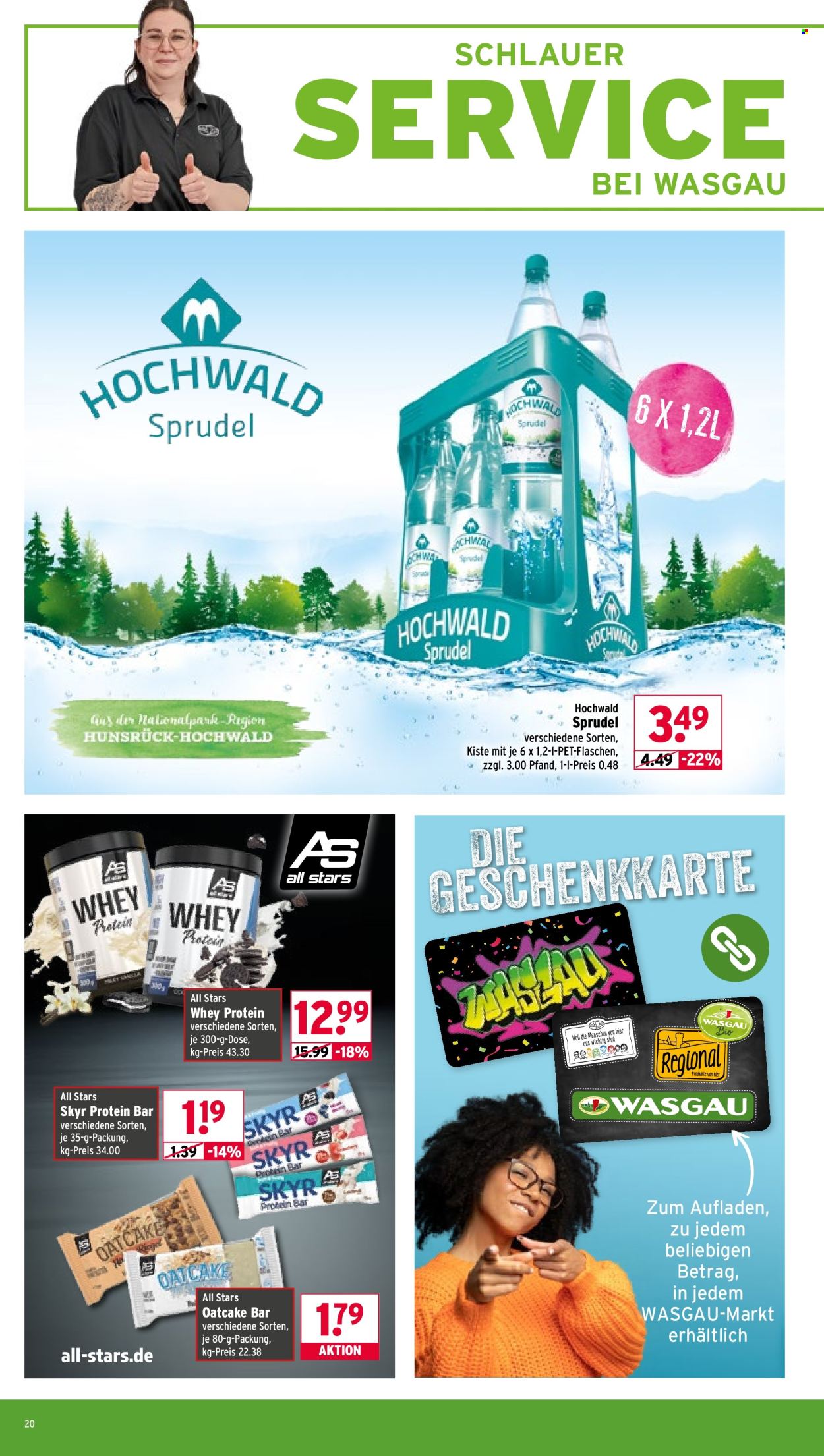 Wasgau Prospekte  - 7.04.2026 - 11.04.2026. Seite 20