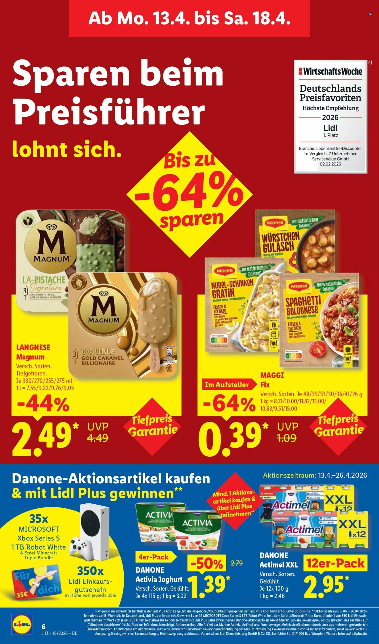 Lidl Prospekte  - 13.04.2026 - 18.04.2026. Seite 12