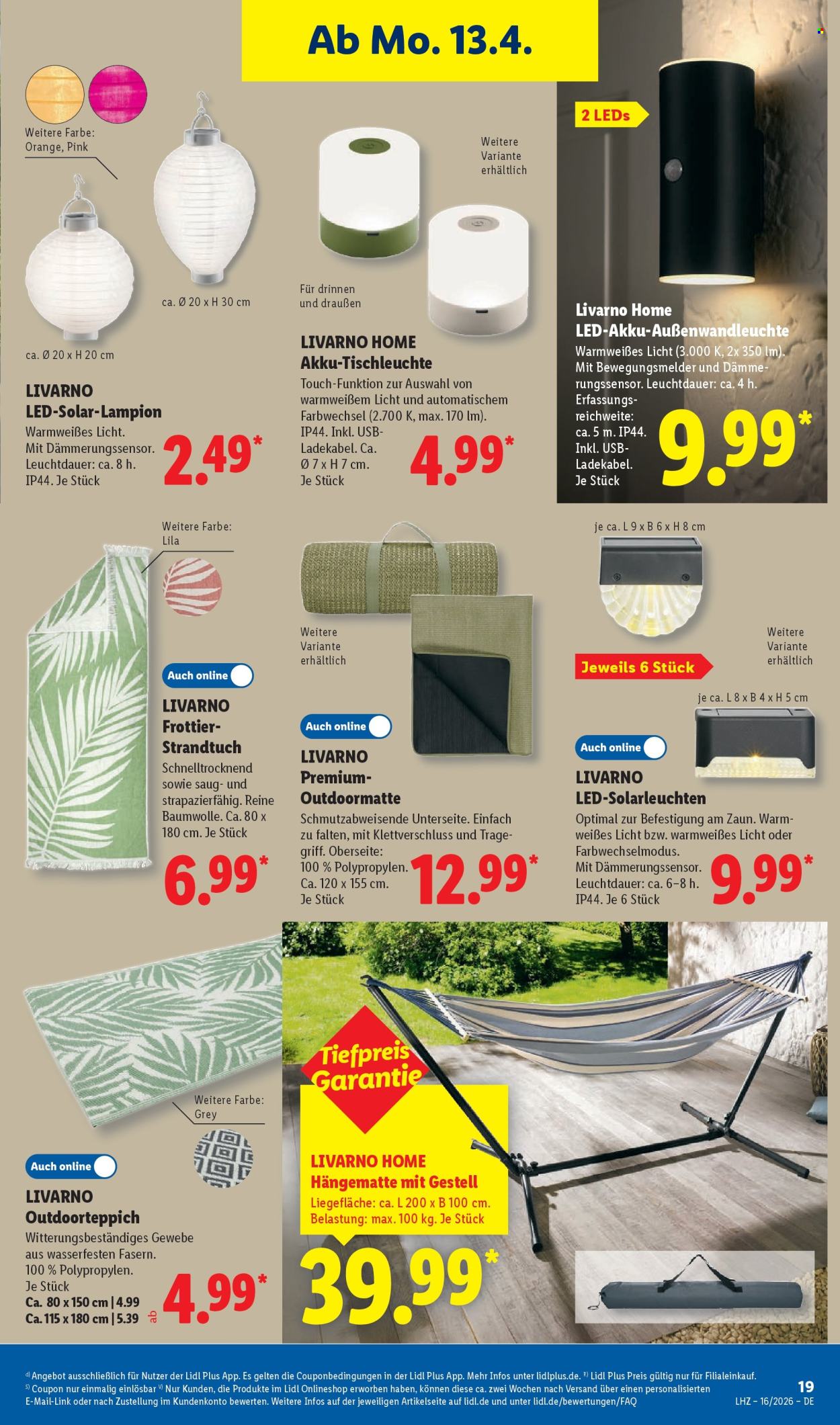 Lidl Prospekte  - 13.04.2026 - 18.04.2026. Seite 37