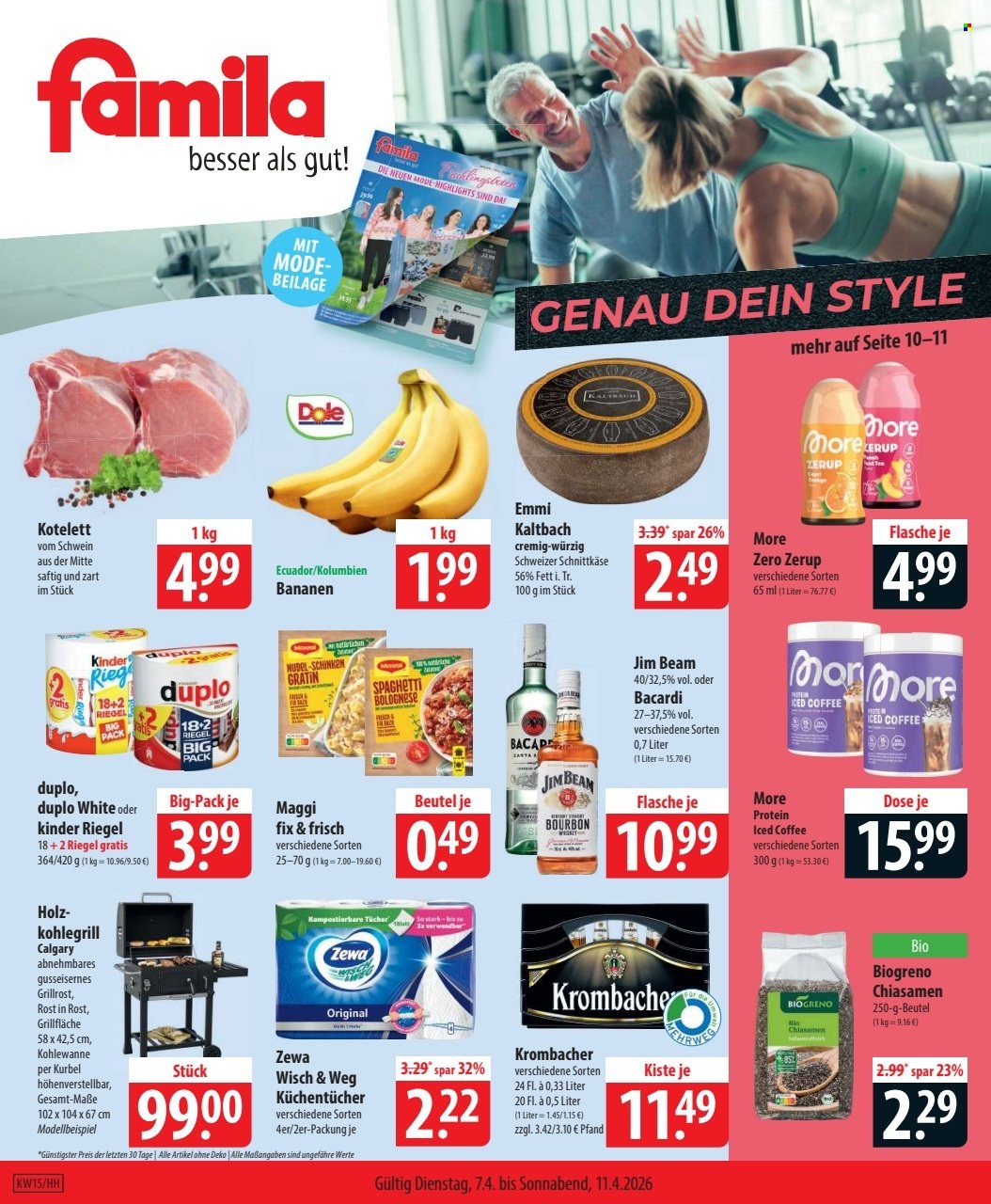 famila Prospekte  - 7.04.2026 - 11.04.2026. Seite 1