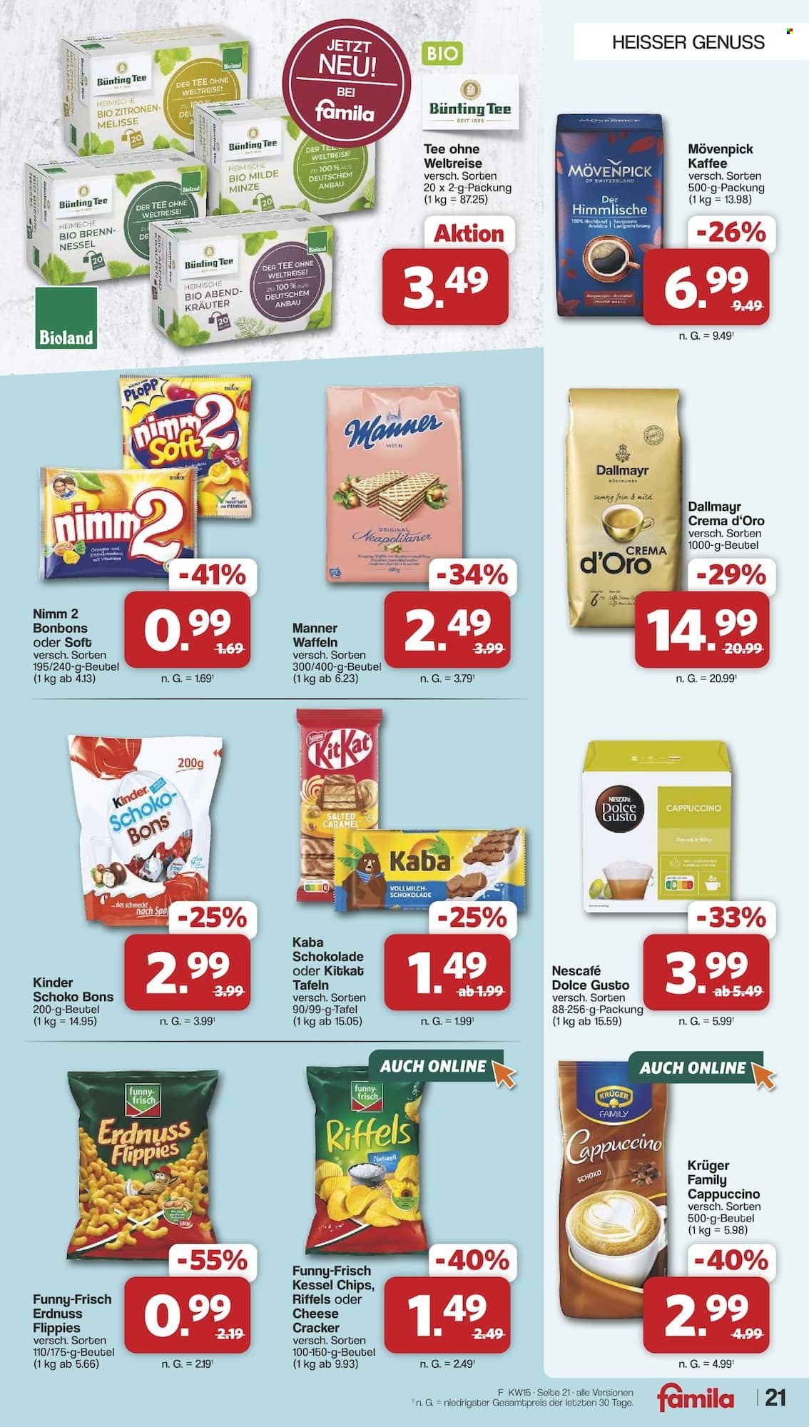 famila Prospekte  - 7.04.2026 - 11.04.2026. Seite 21