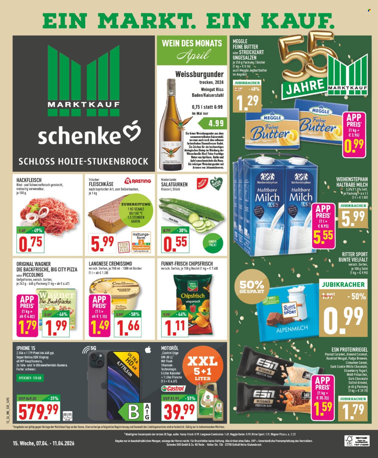 Marktkauf Prospekte  - 7.04.2026 - 11.04.2026. Seite 1