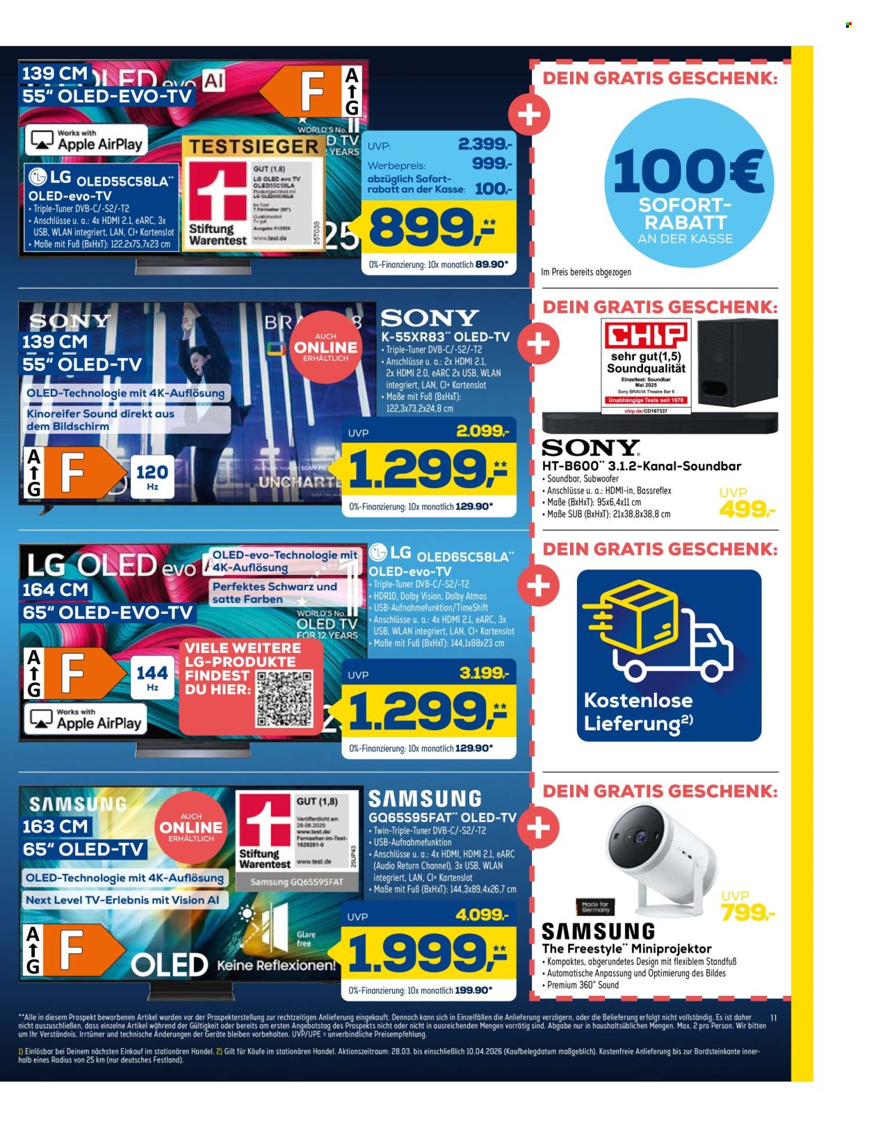 Euronics Prospekte  - 4.04.2026 - 10.04.2026. Seite 11