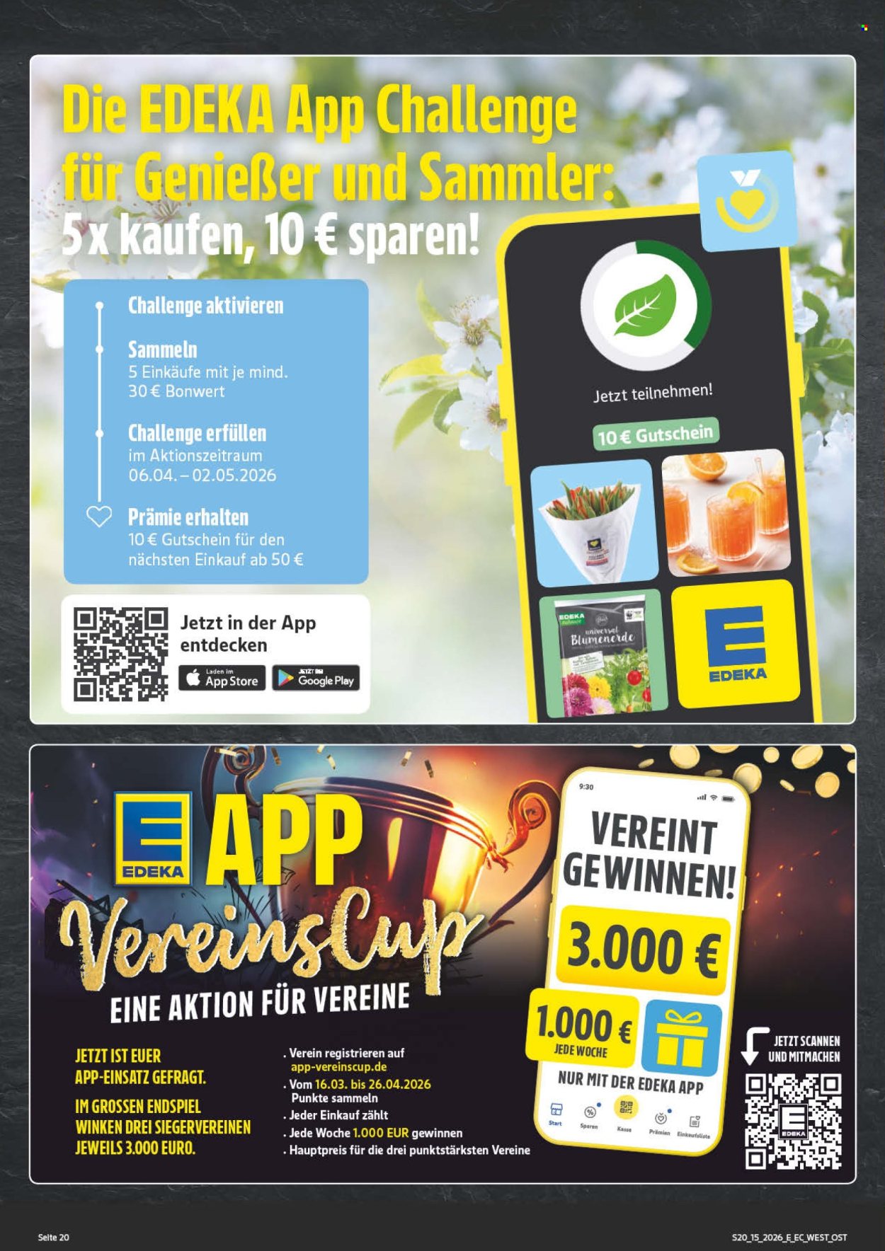 E center Prospekte  - 6.04.2026 - 11.04.2026. Seite 20