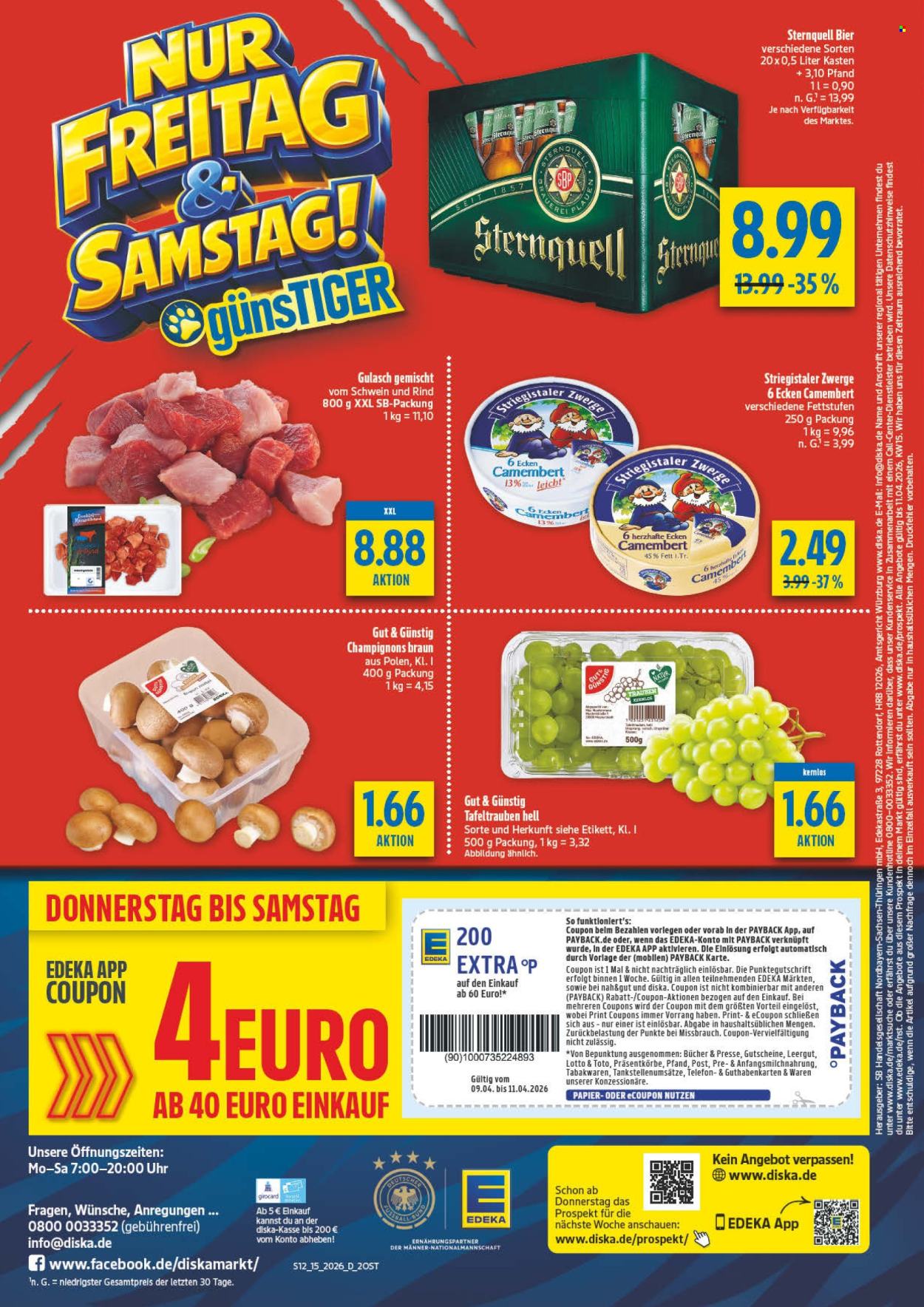 Diska Prospekte  - 7.04.2026 - 11.04.2026. Seite 12