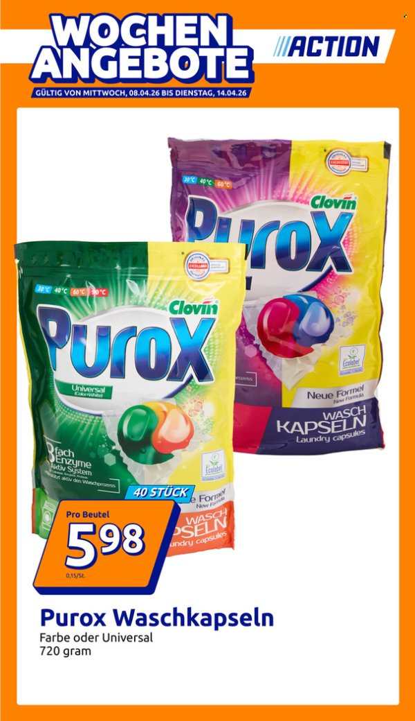 Action Prospekte  - 8.04.2026 - 14.04.2026. Seite 1
