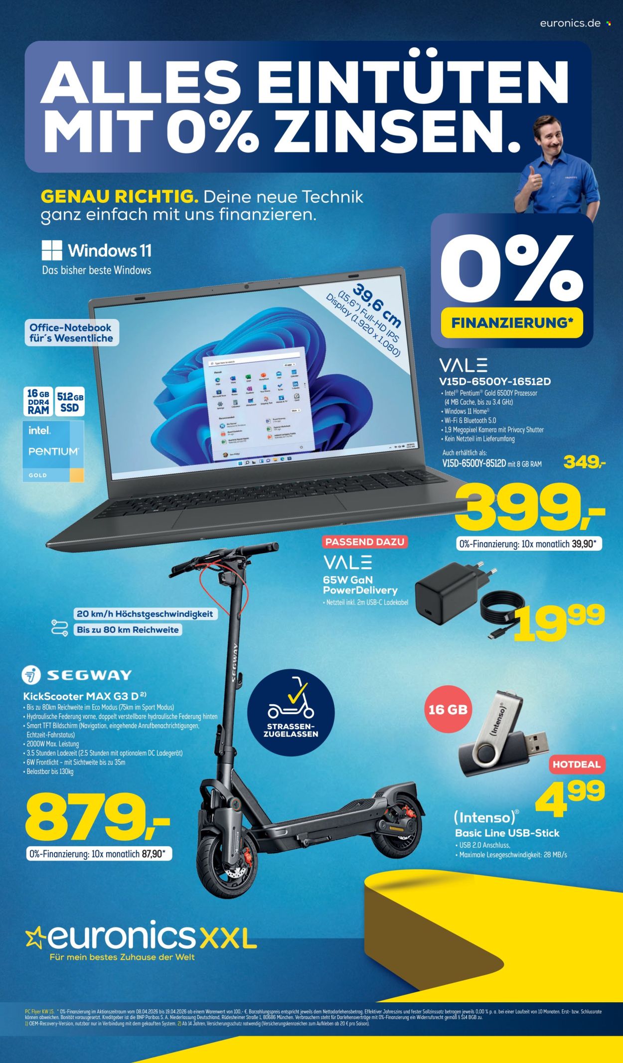 Euronics Prospekte  - 8.04.2026 - 19.04.2026. Seite 1
