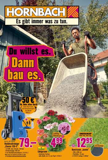 Prospekte Hornbach - 9.04.2026 - 6.05.2026.