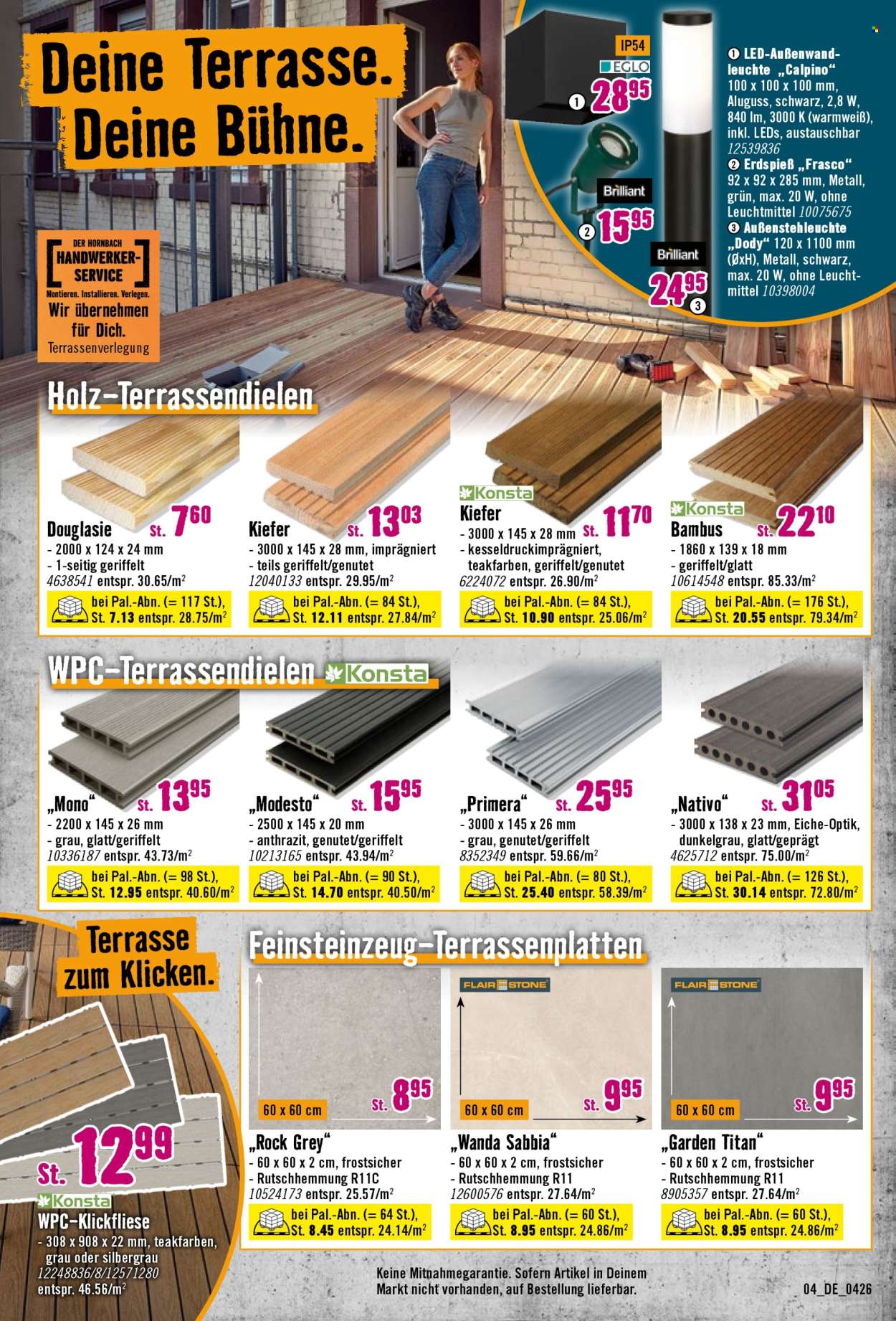 Hornbach Prospekte  - 9.04.2026 - 6.05.2026. Seite 4