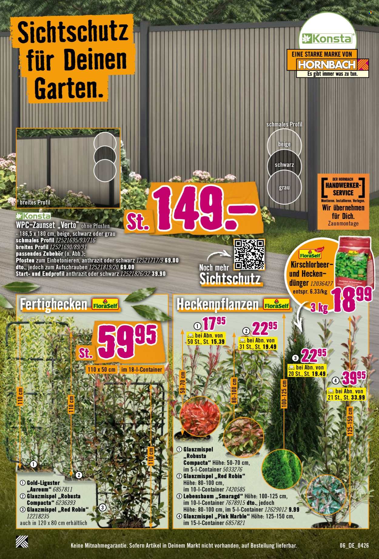 Hornbach Prospekte  - 9.04.2026 - 6.05.2026. Seite 6