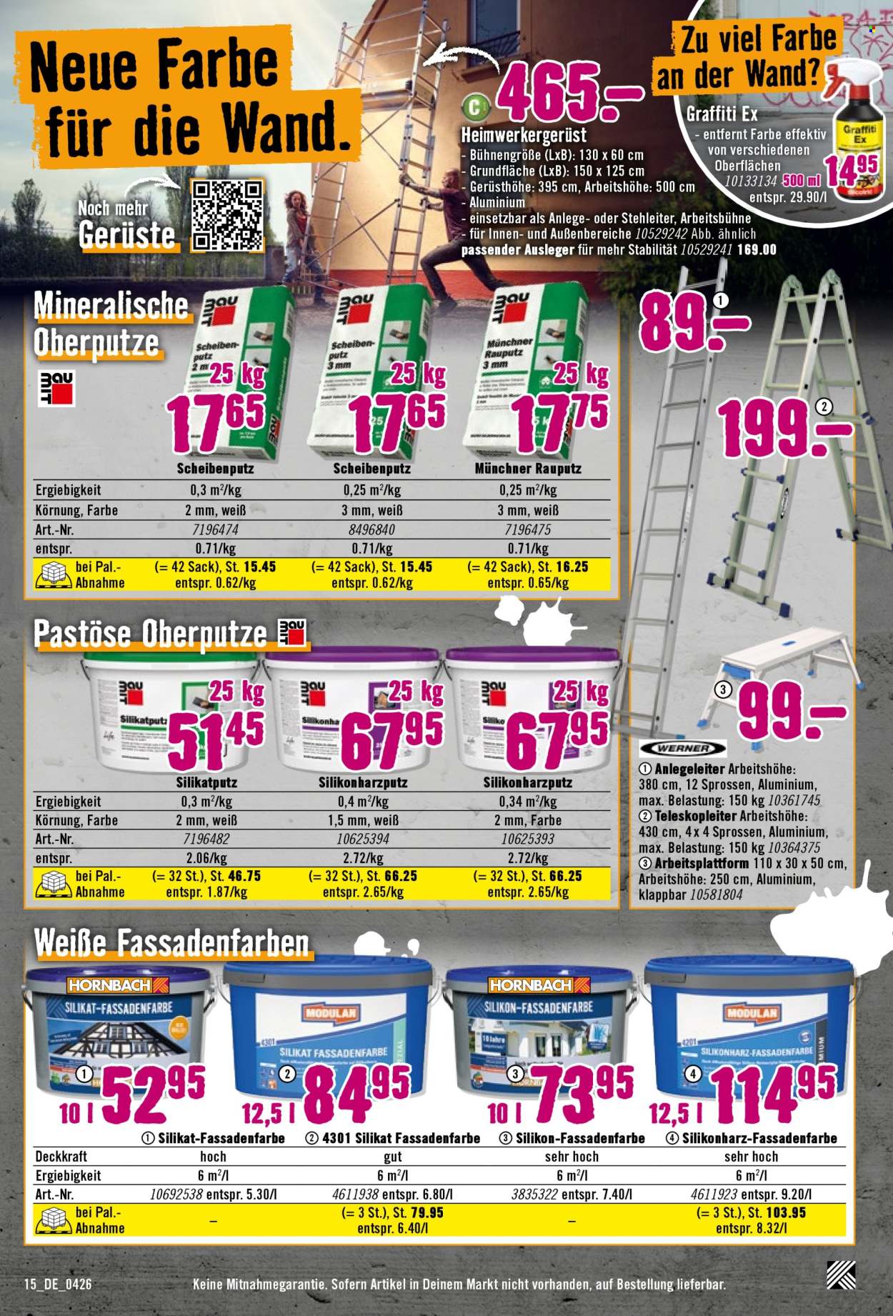 Hornbach Prospekte  - 9.04.2026 - 6.05.2026. Seite 15