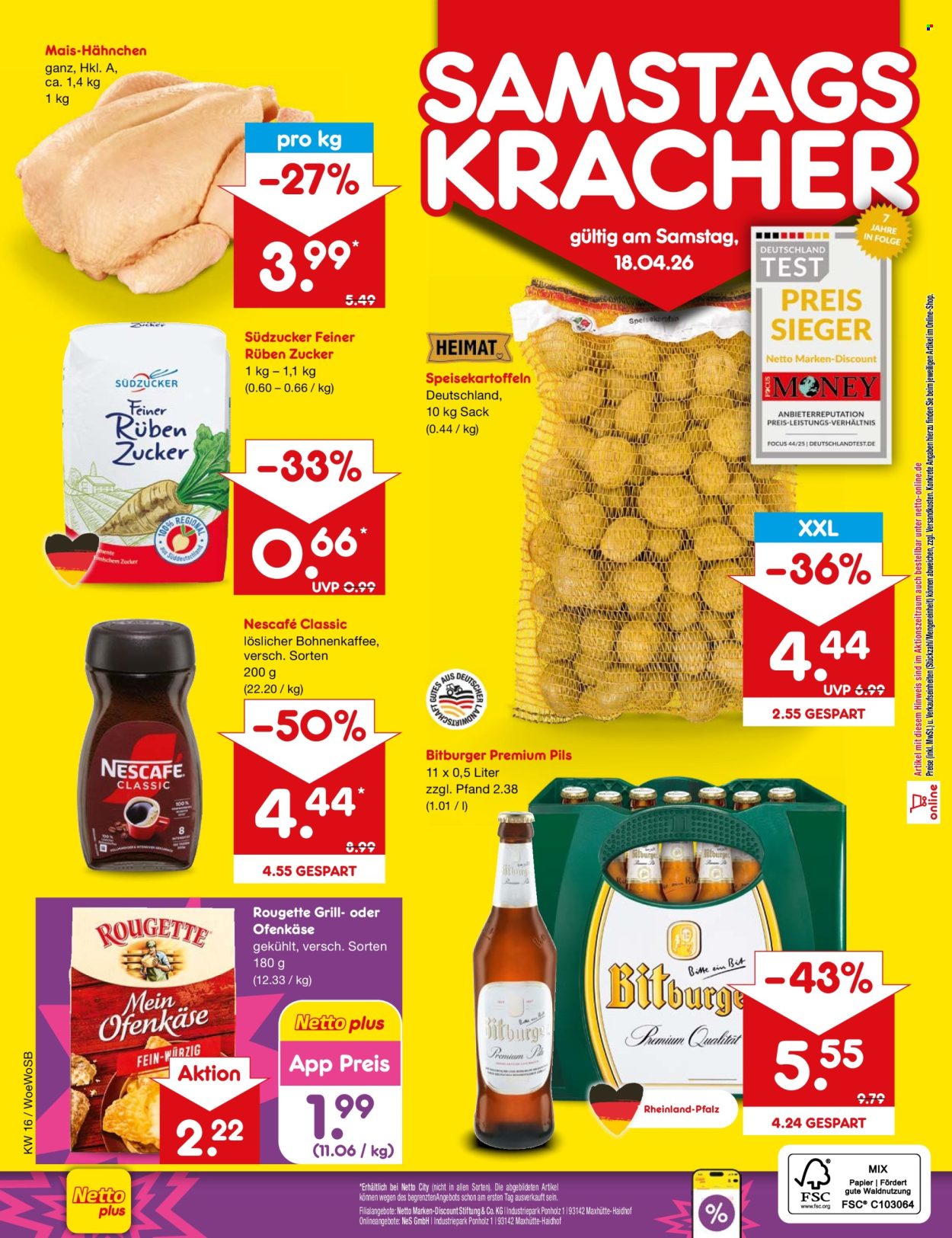 Netto Marken-Discount Prospekte  - 13.04.2026 - 18.04.2026. Seite 62