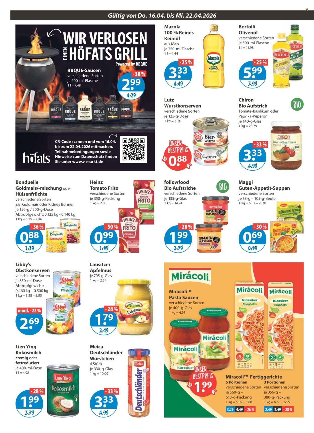 V-Markt Prospekte  - 16.04.2026 - 22.04.2026. Seite 8