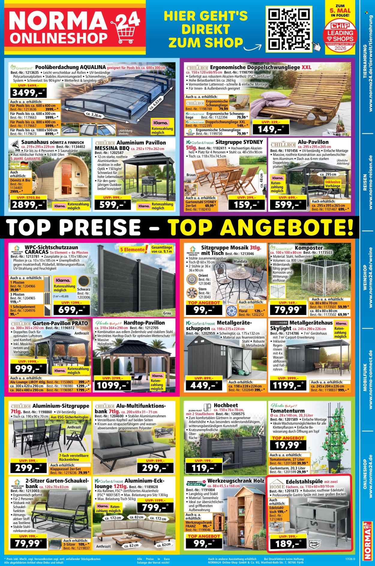 Norma Prospekte  - 20.04.2026 - 26.04.2026. Seite 1