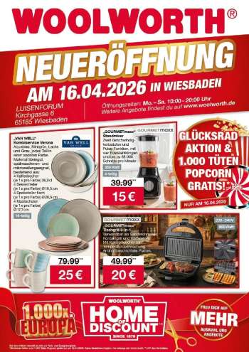Prospekte Woolworth - 16.04.2026 - 16.04.2026.