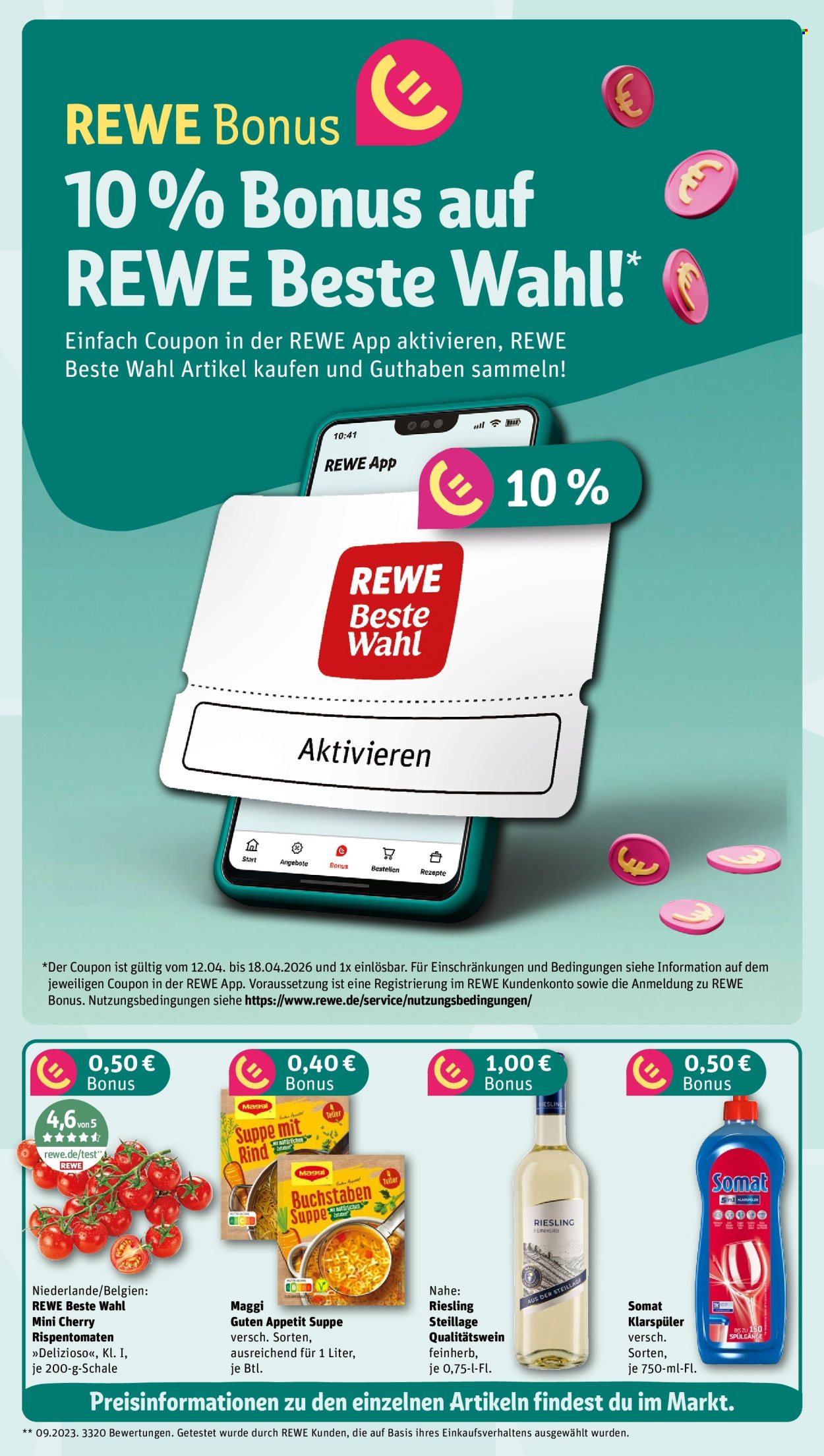 REWE Prospekte  - 13.04.2026 - 19.04.2026. Seite 3