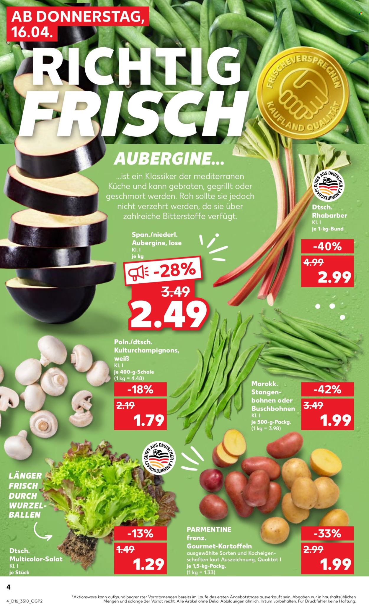 Kaufland Prospekte  - 16.04.2026 - 22.04.2026. Seite 4