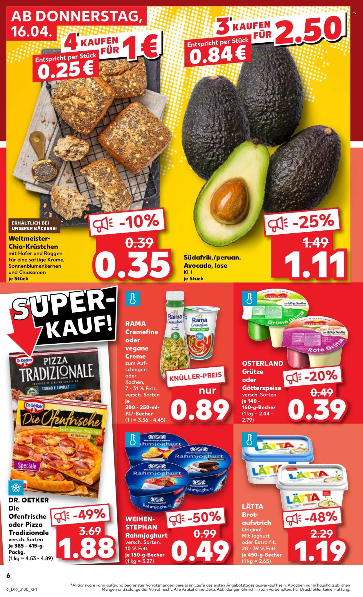 Kaufland Prospekte  - 16.04.2026 - 22.04.2026. Seite 6