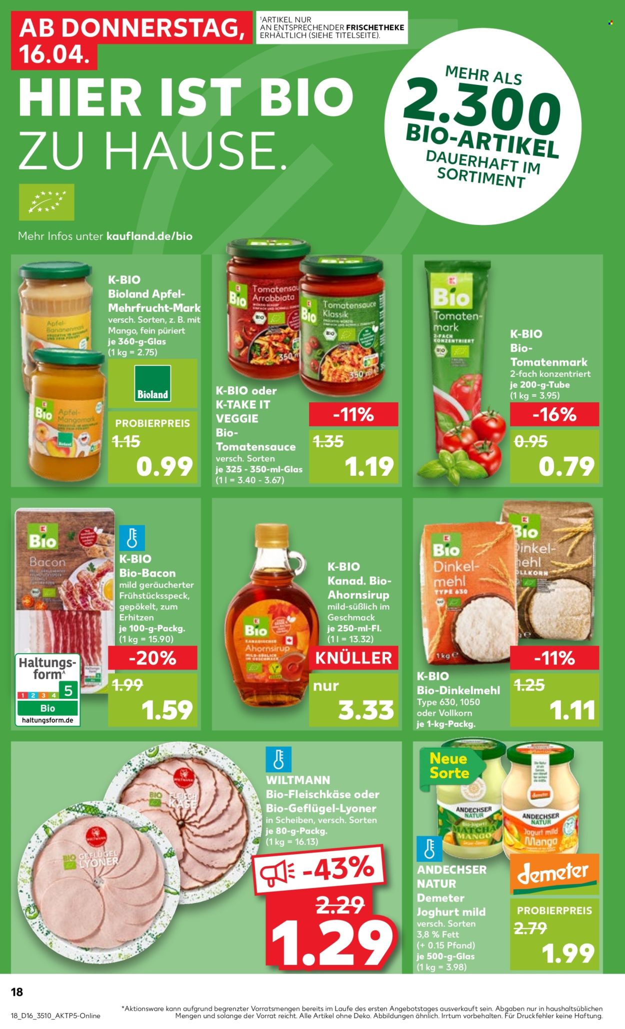 Kaufland Prospekte  - 16.04.2026 - 22.04.2026. Seite 18
