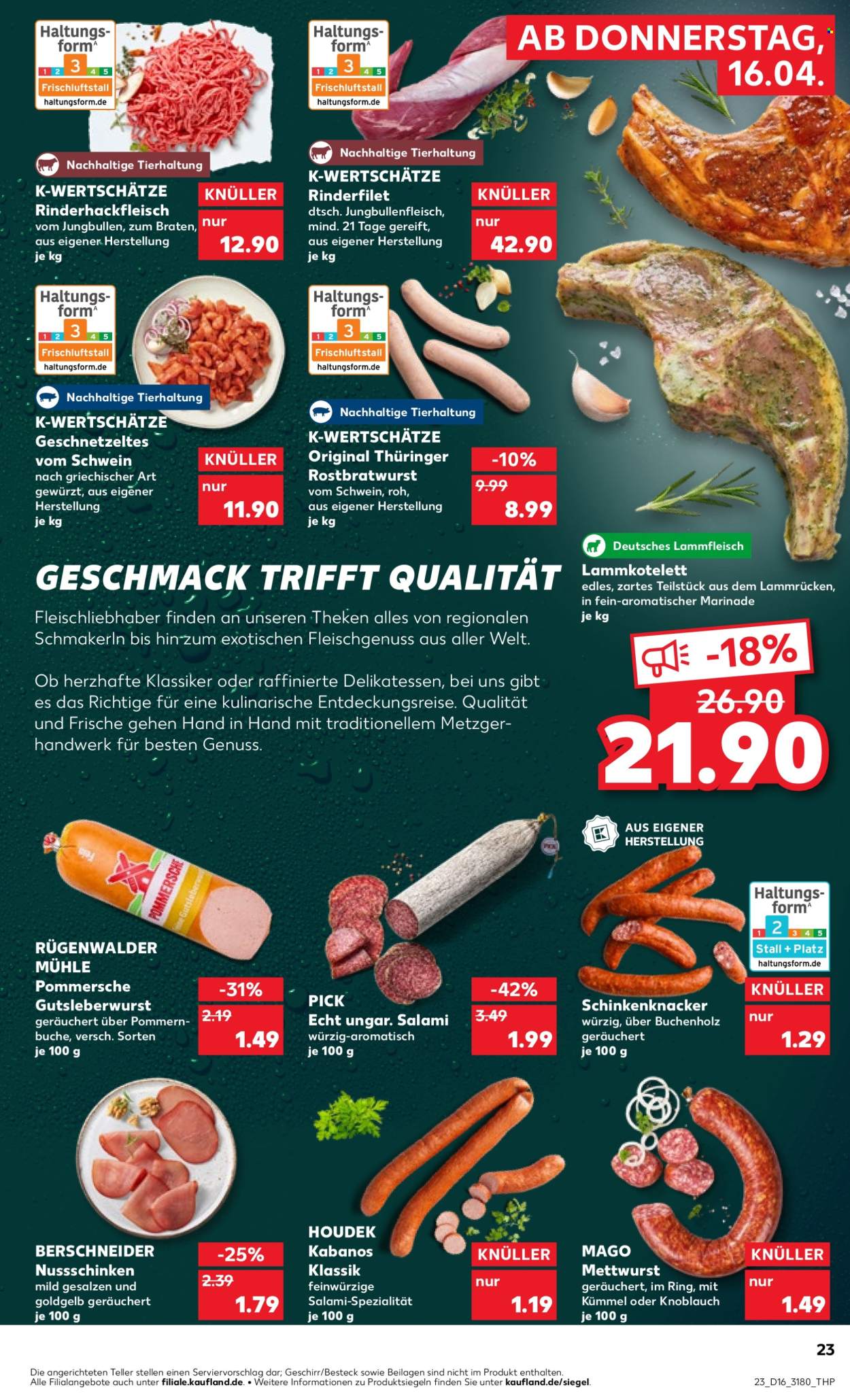 Kaufland Prospekte  - 16.04.2026 - 22.04.2026. Seite 23