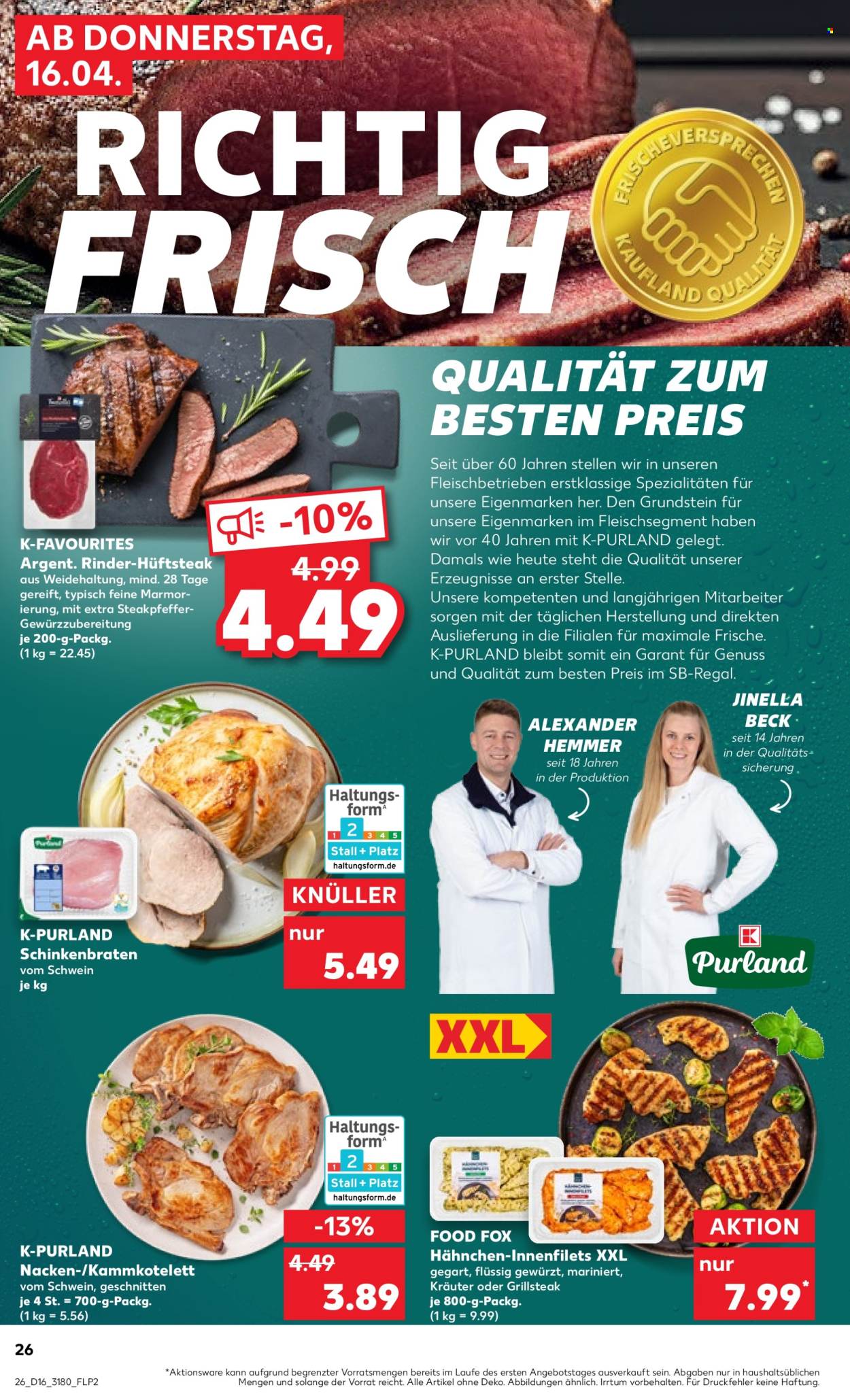 Kaufland Prospekte  - 16.04.2026 - 22.04.2026. Seite 26