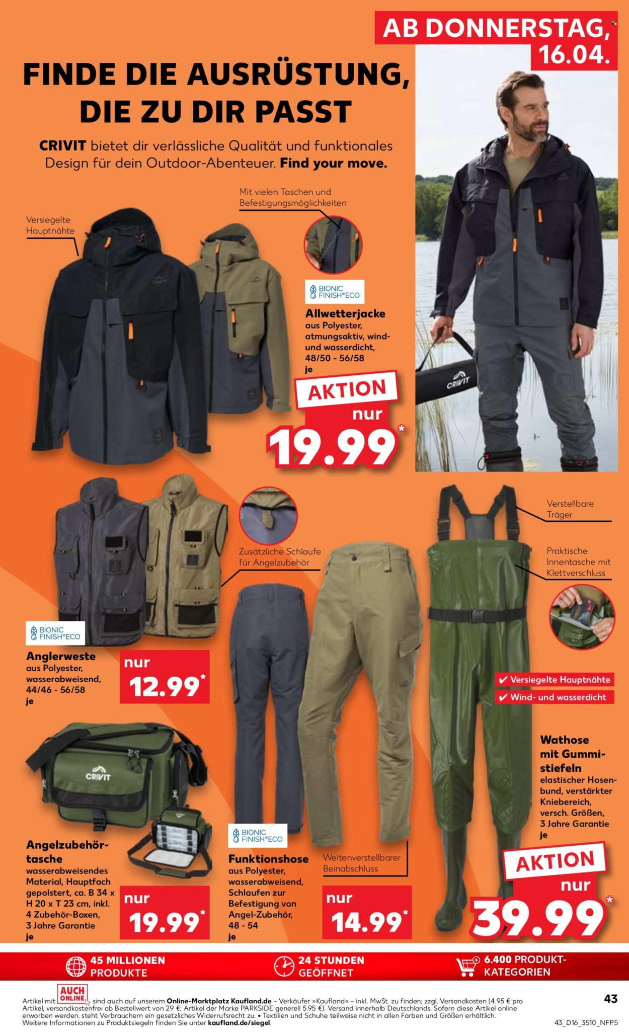 Kaufland Prospekte  - 16.04.2026 - 22.04.2026. Seite 43